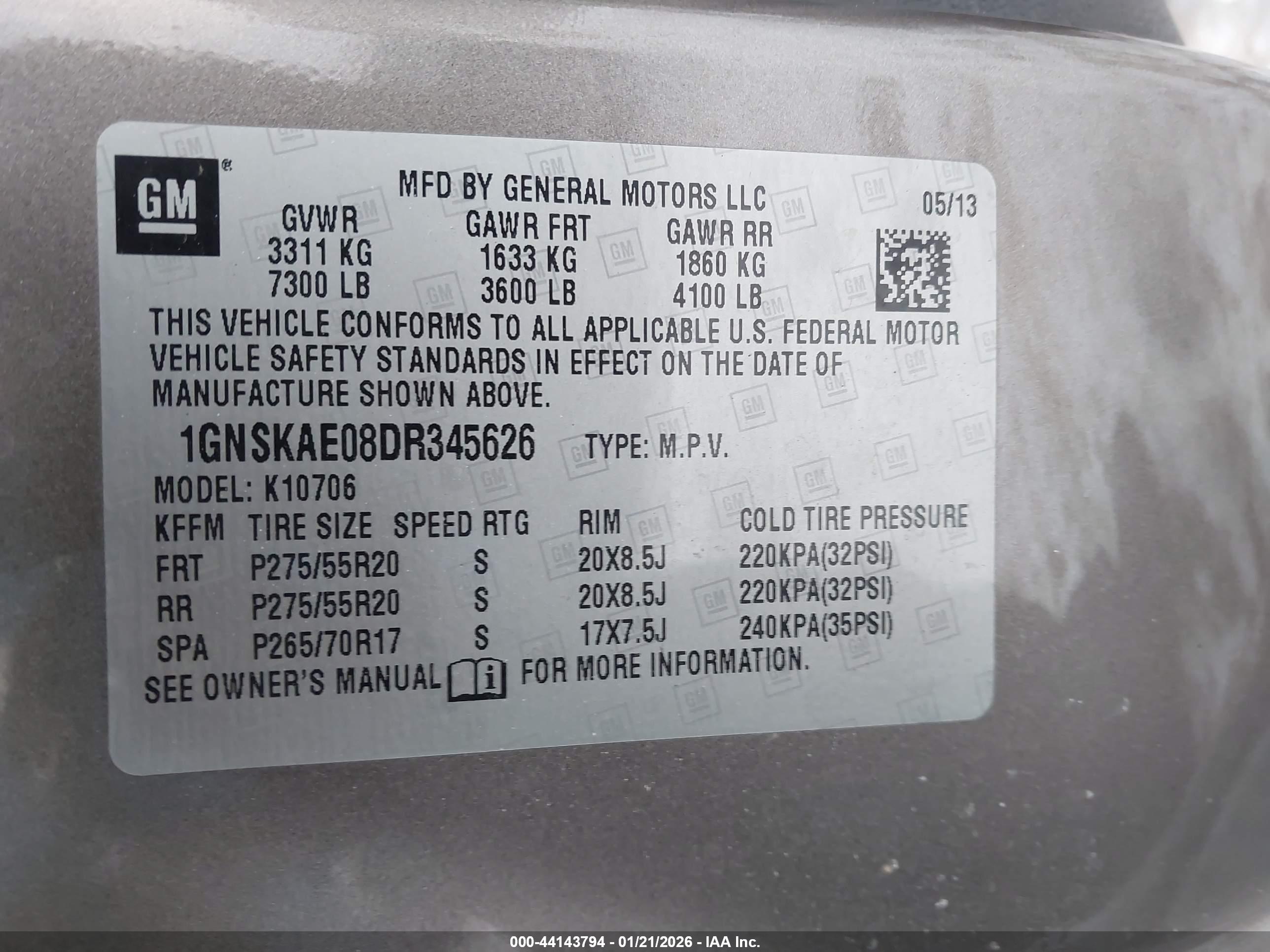 CHEVROLET TAHOE image 9