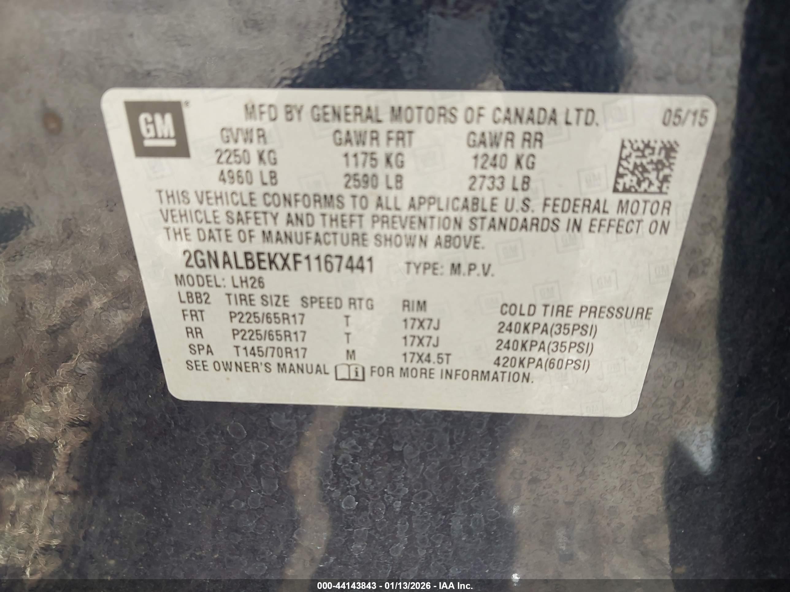 CHEVROLET EQUINOX image 9