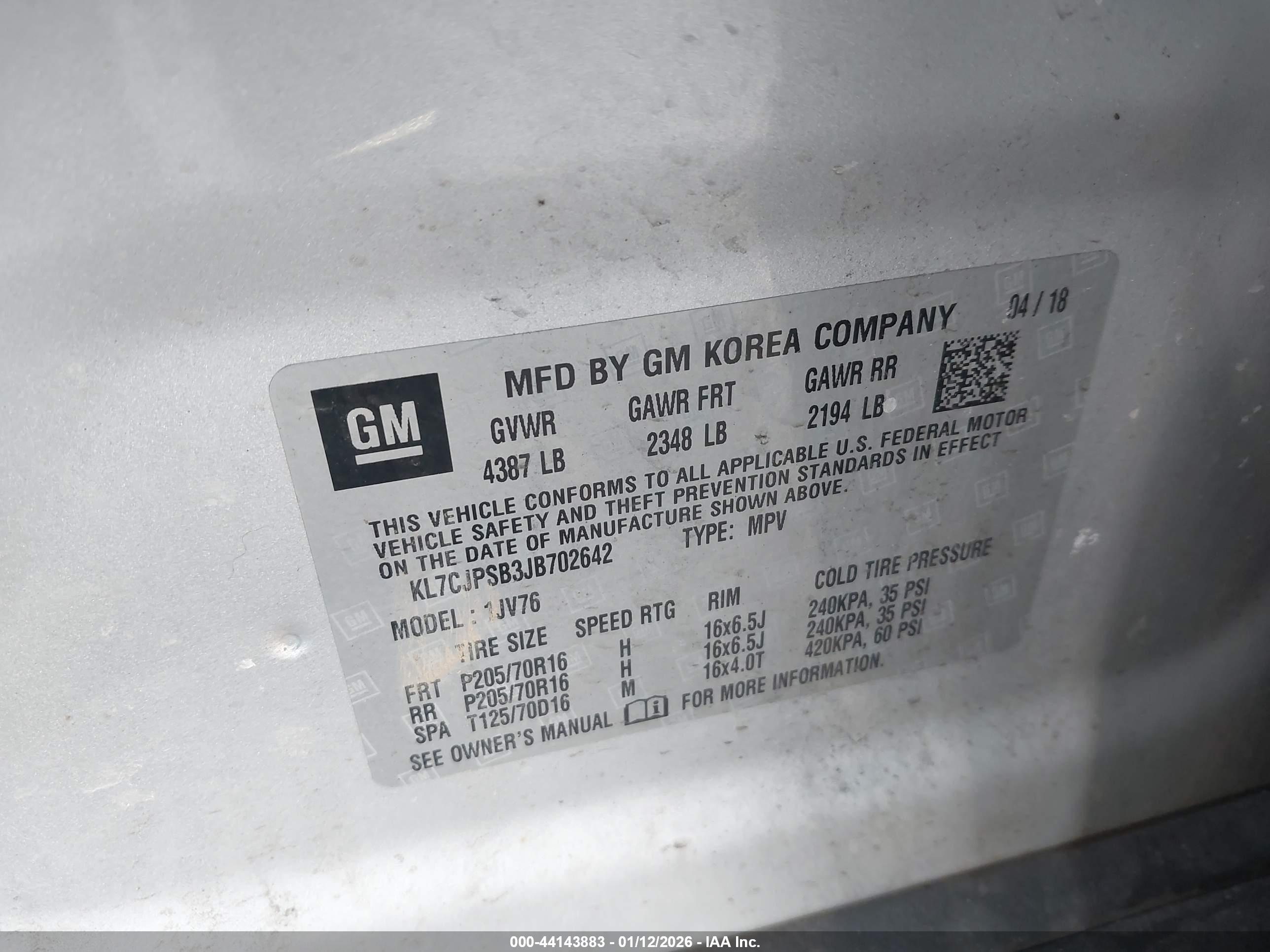 CHEVROLET TRAX image 9
