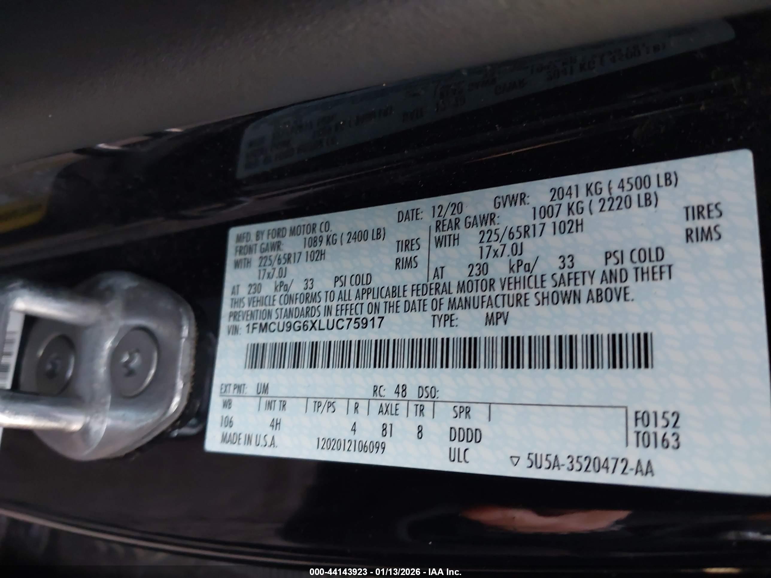 FORD ESCAPE image 9