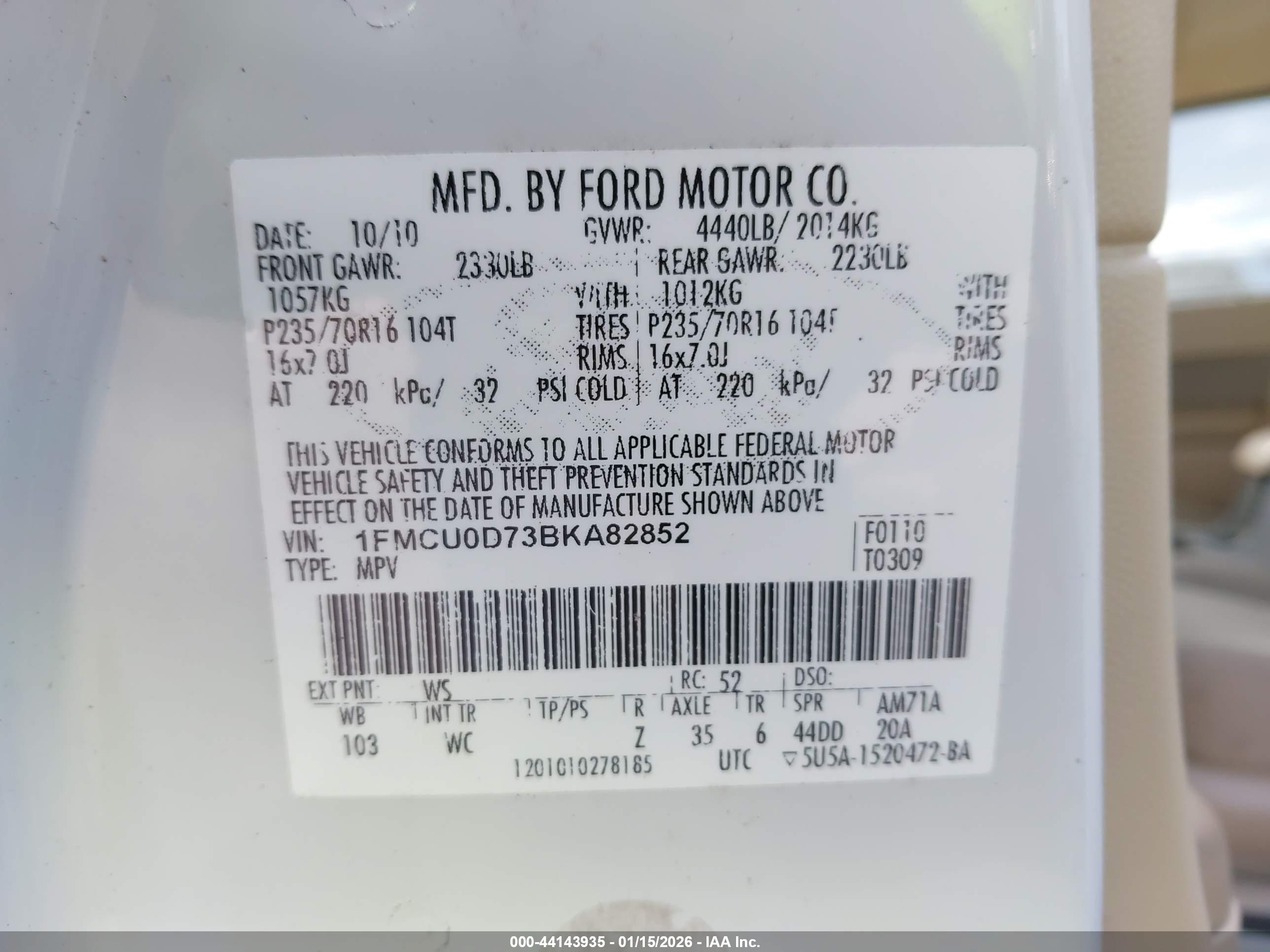 FORD ESCAPE image 9