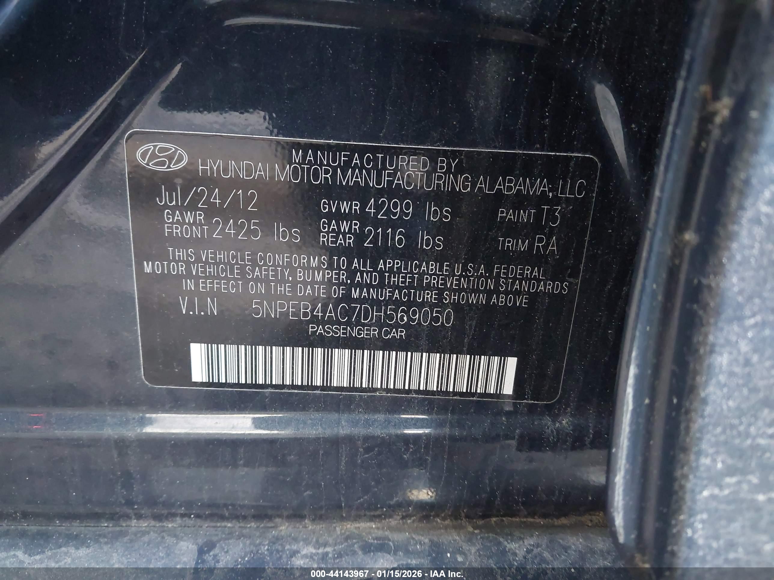 HYUNDAI SONATA image 9