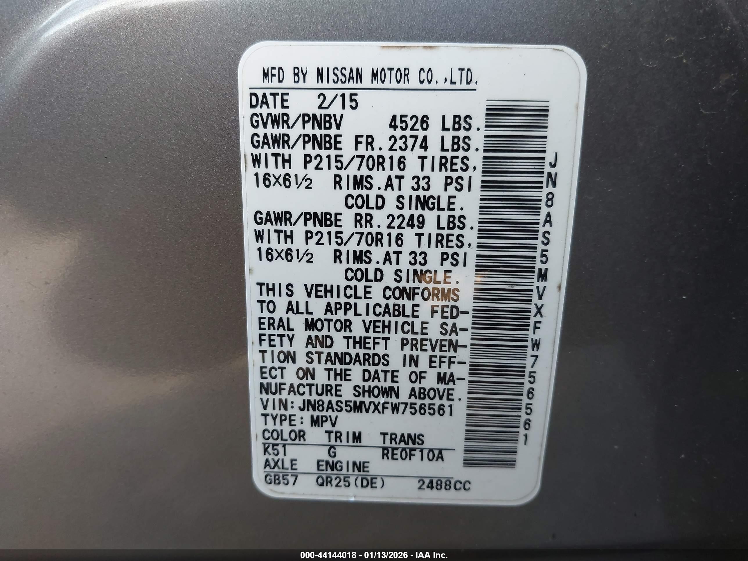 NISSAN ROGUE image 9