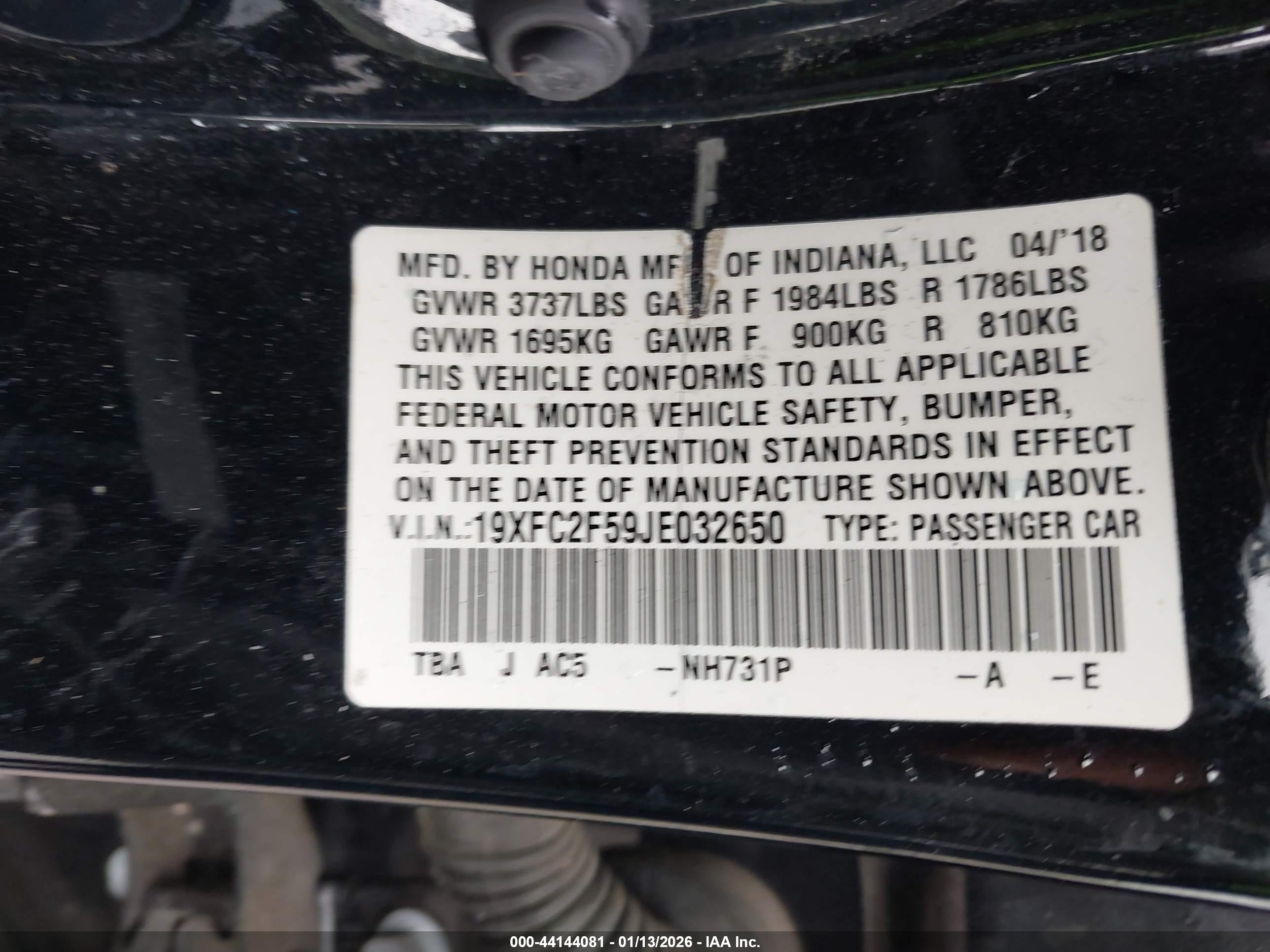 HONDA CIVIC image 9