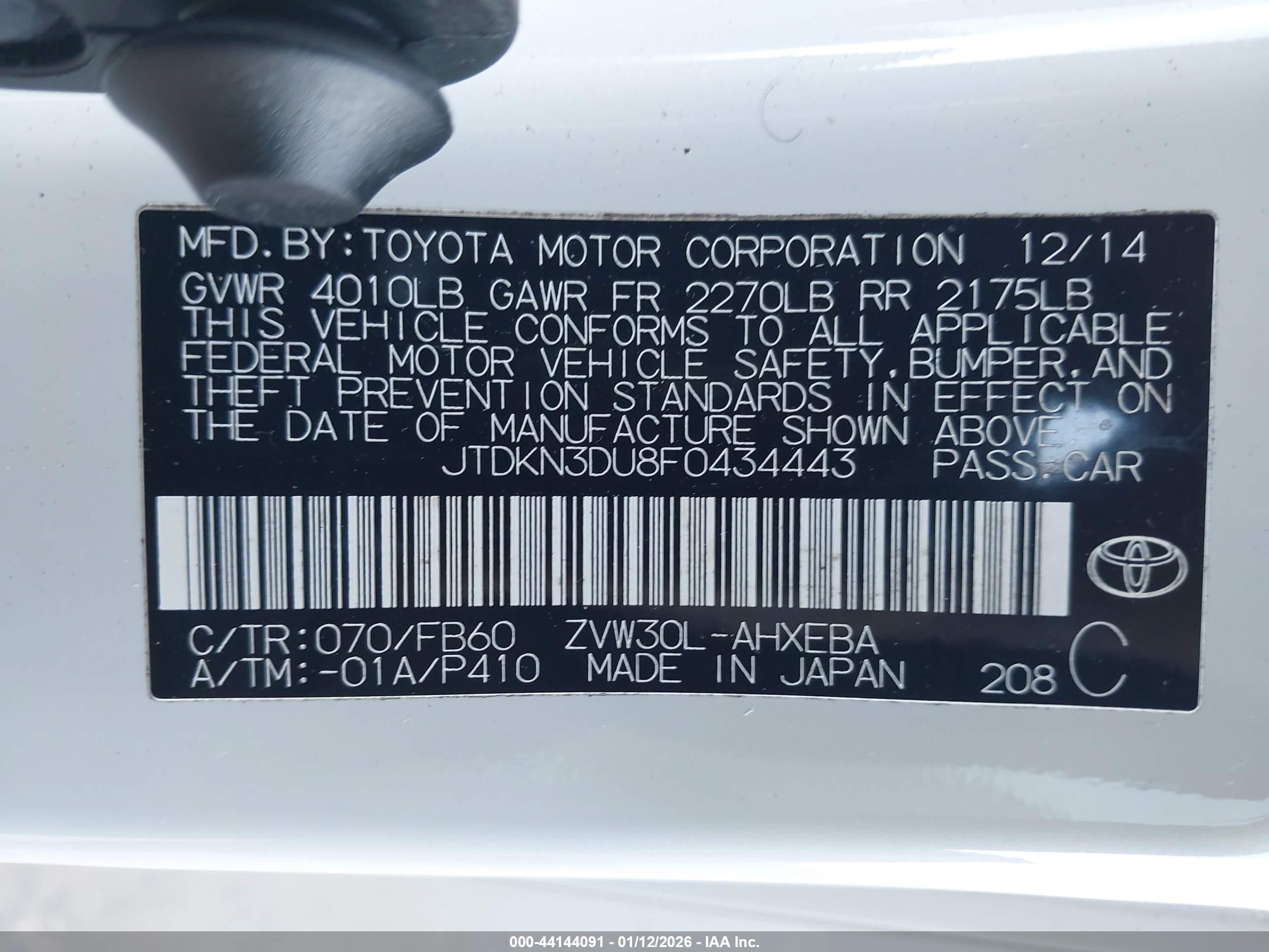 TOYOTA PRIUS image 9