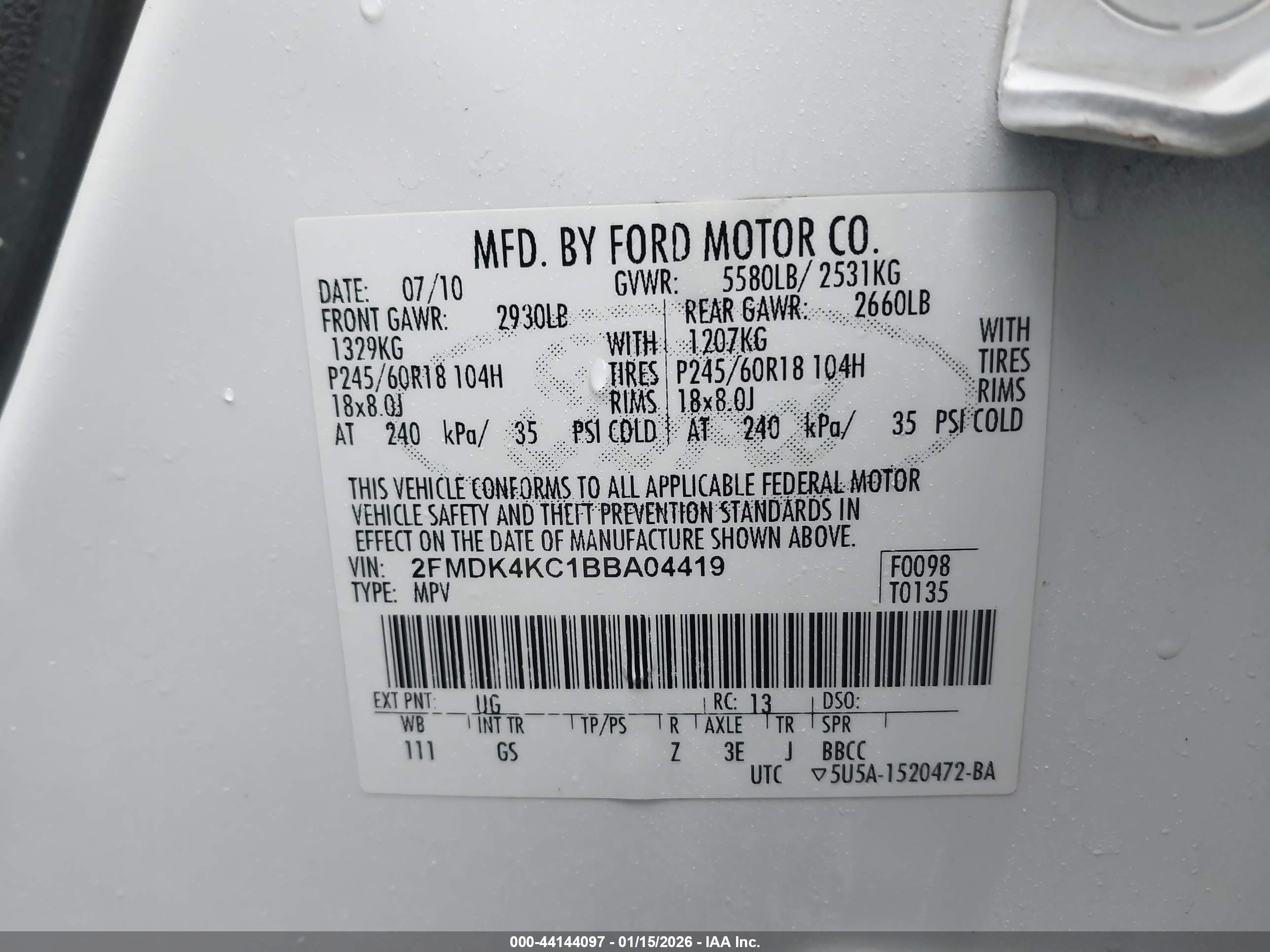 FORD EDGE image 9