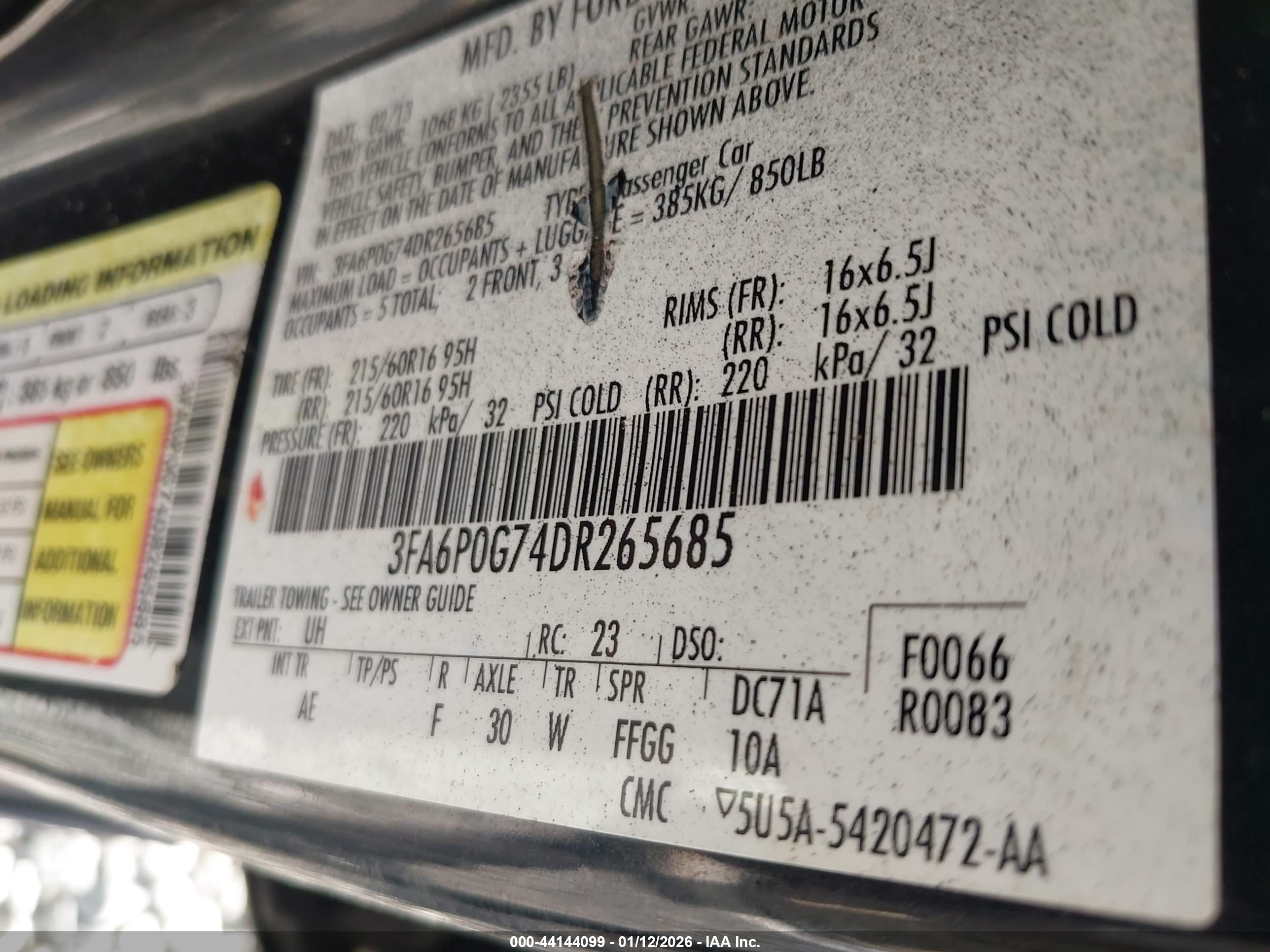 FORD FUSION image 9