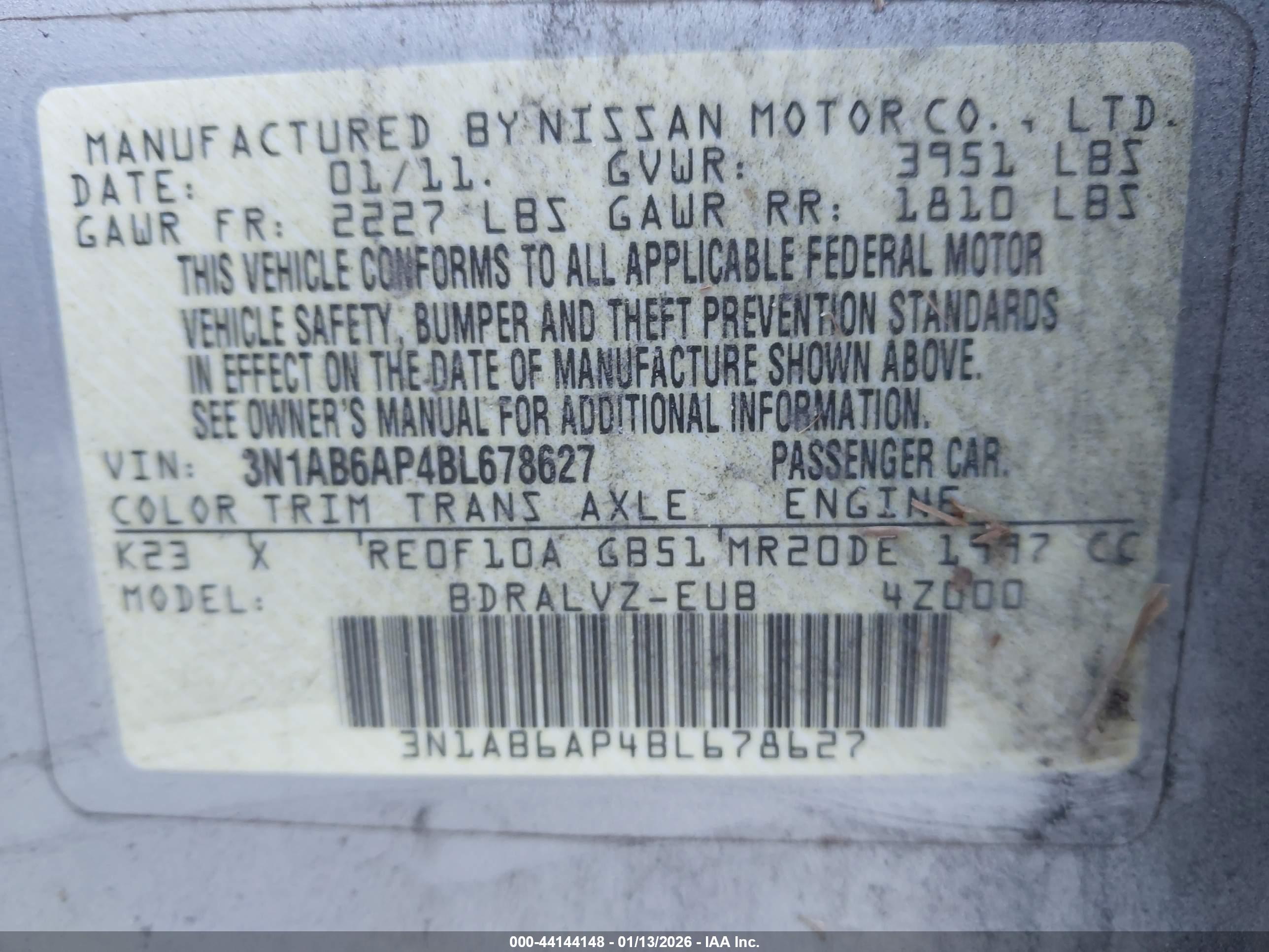 NISSAN SENTRA image 9