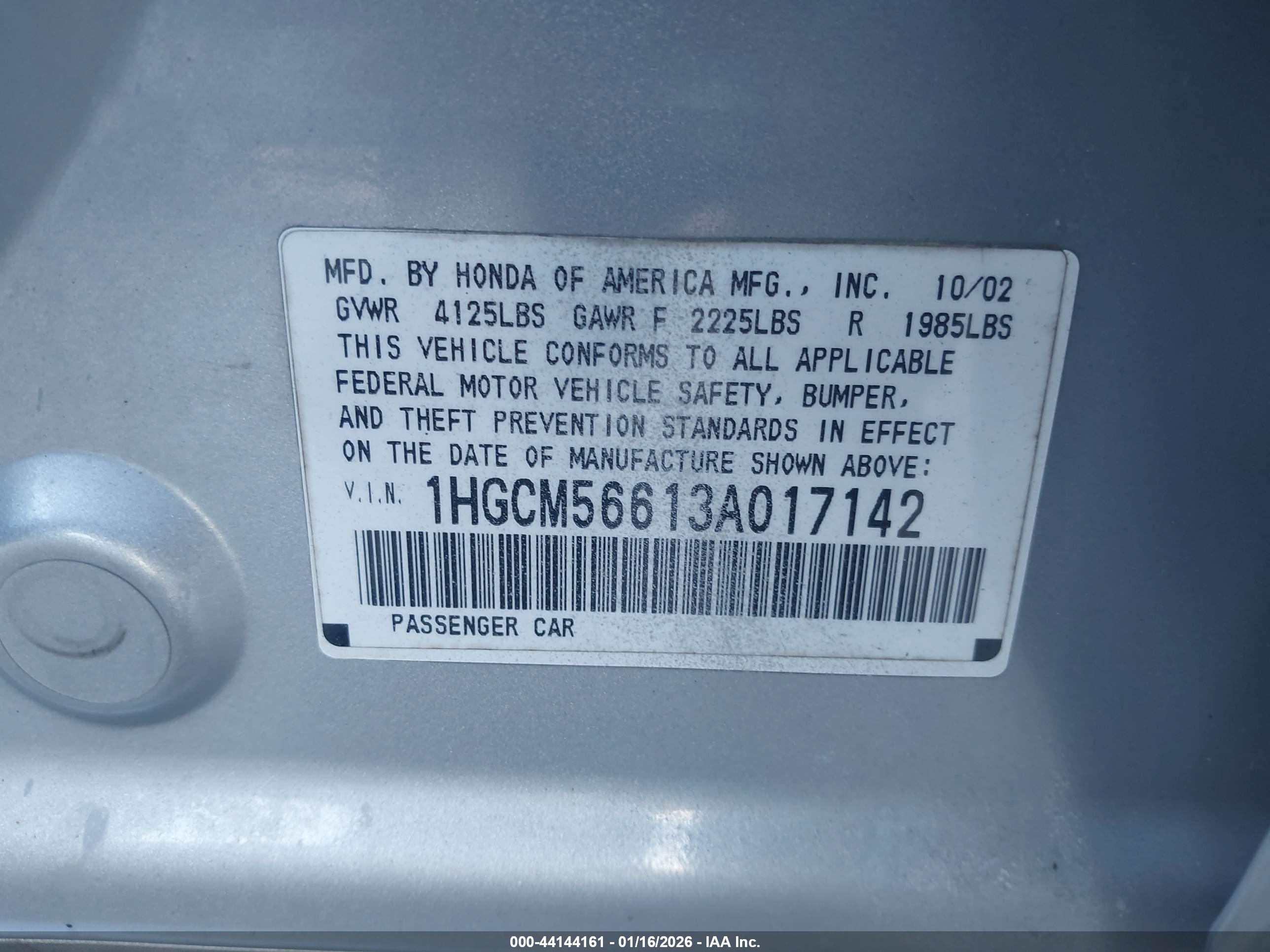 HONDA ACCORD image 9