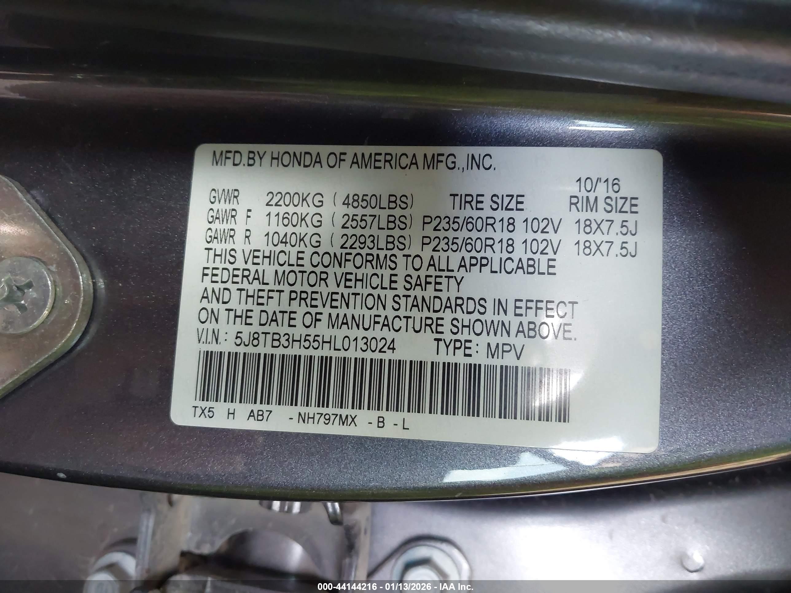 ACURA RDX image 9