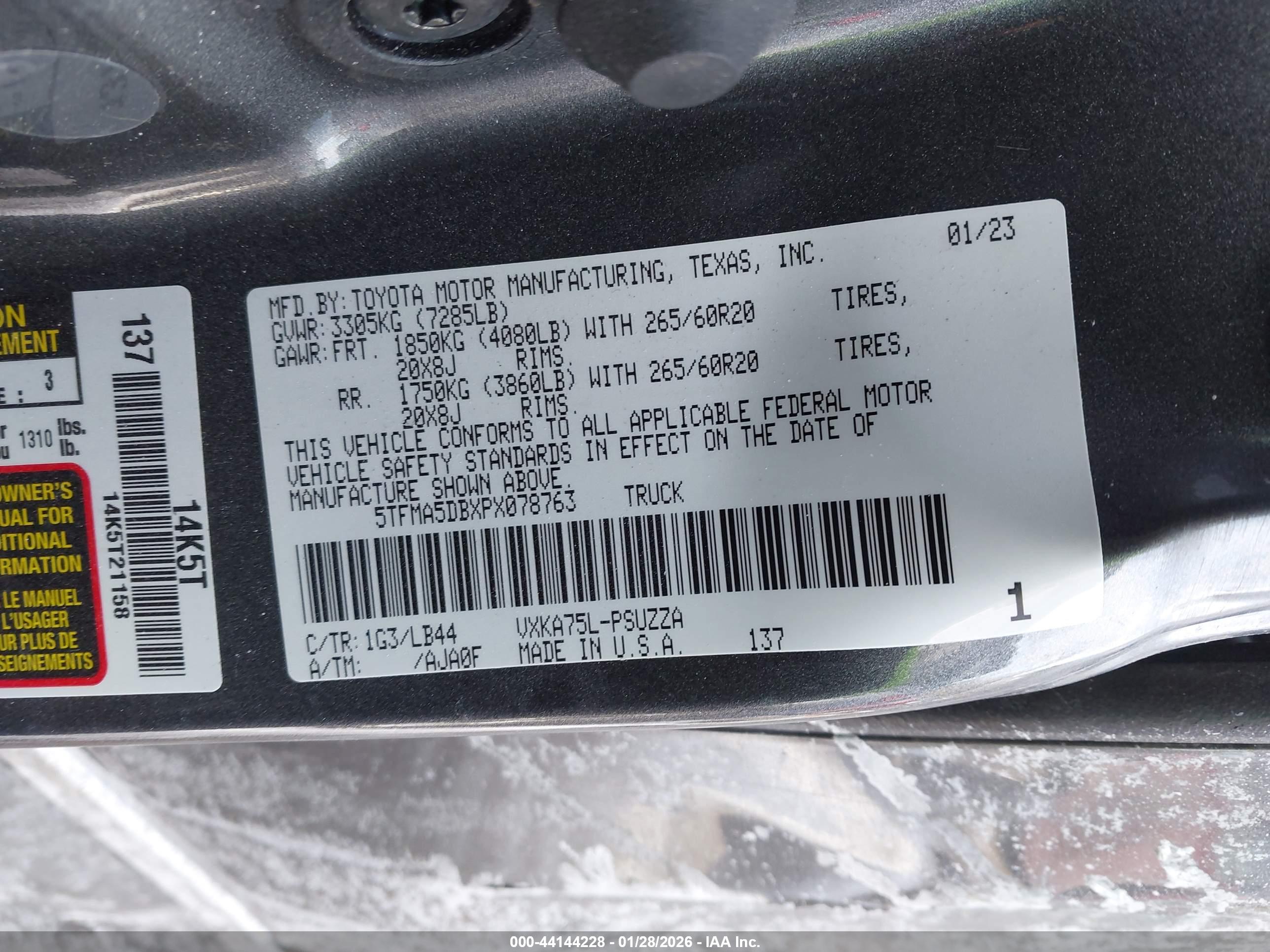 TOYOTA TUNDRA image 9