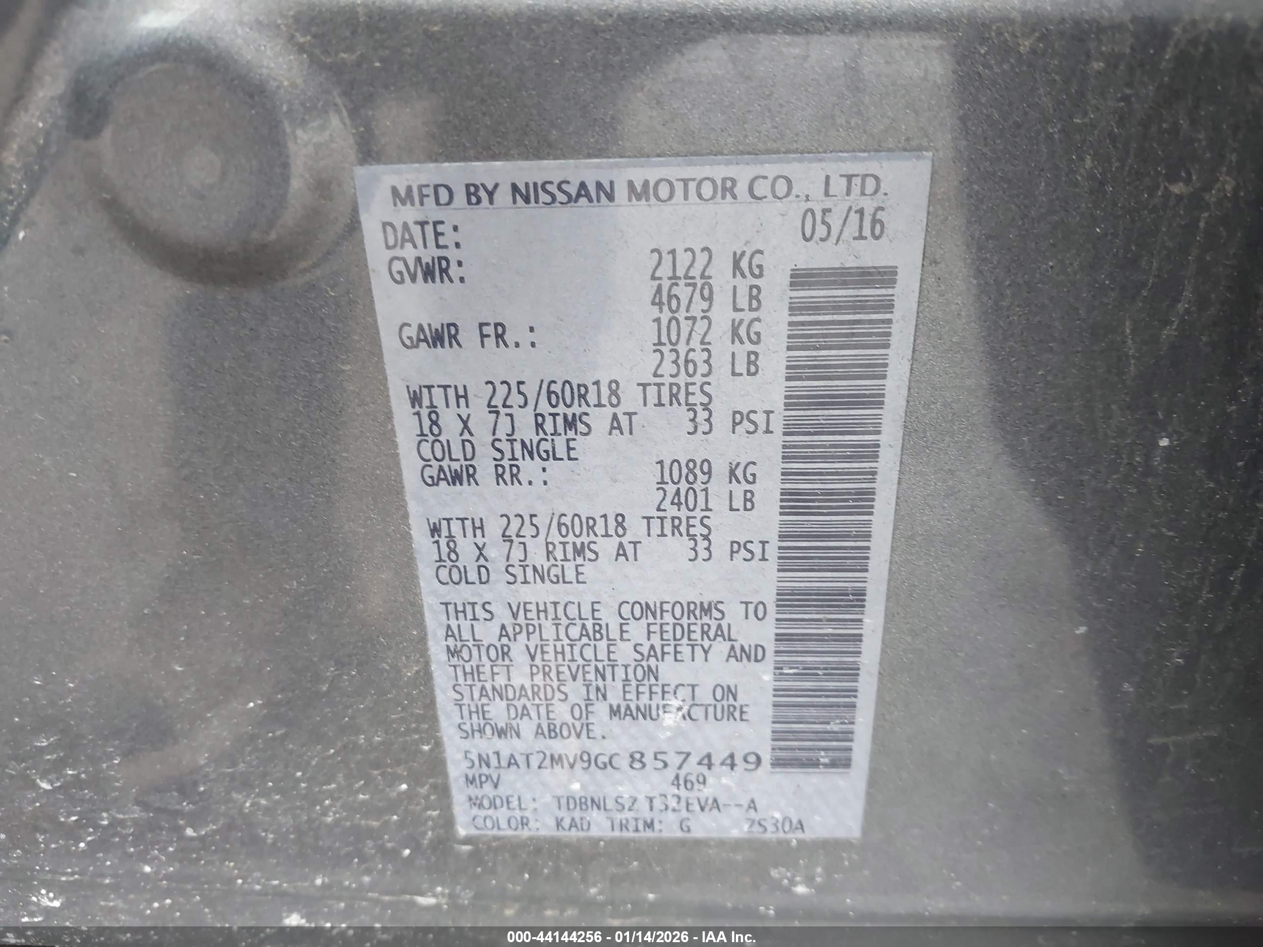 NISSAN ROGUE image 9