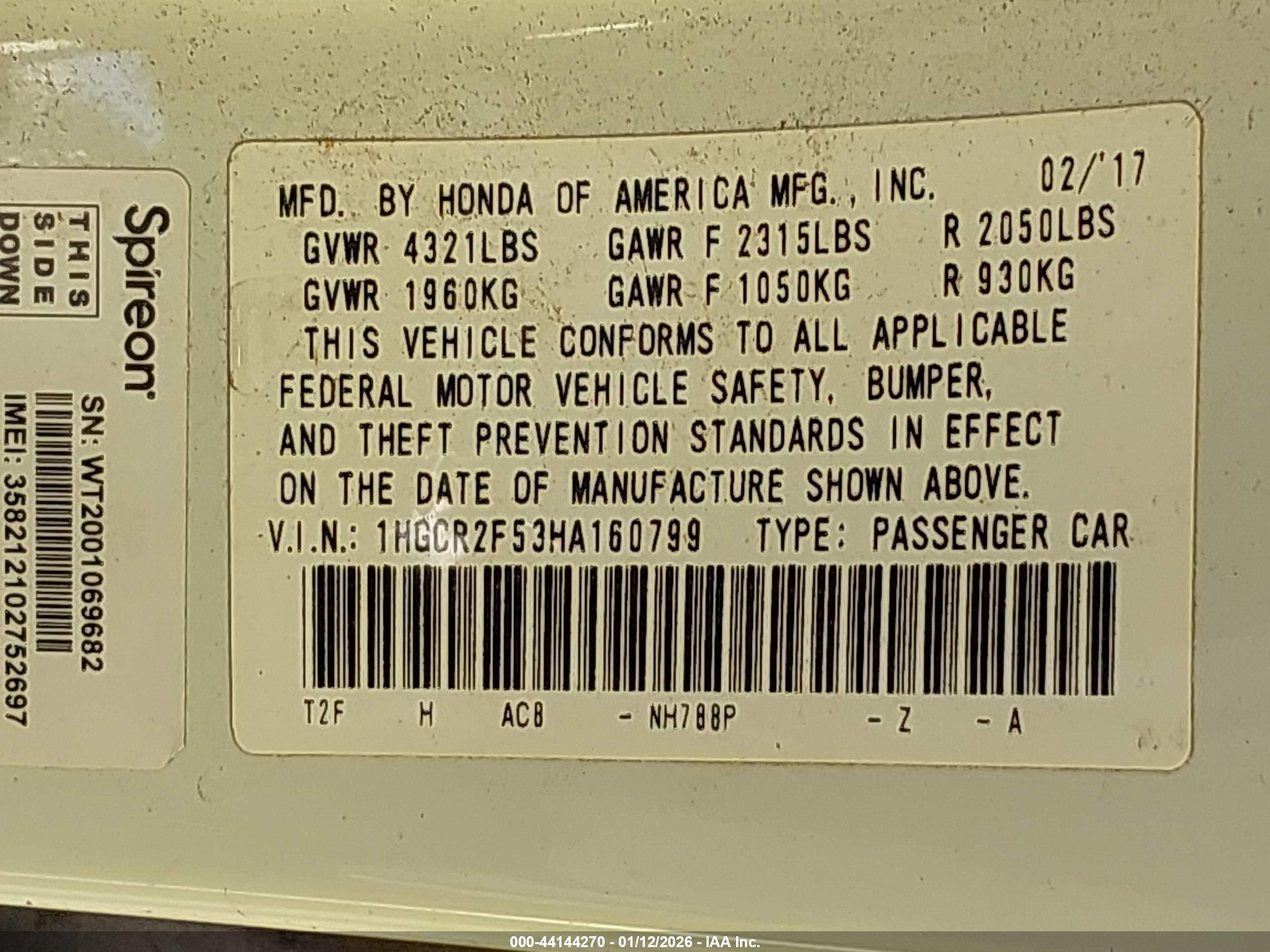 HONDA ACCORD image 9