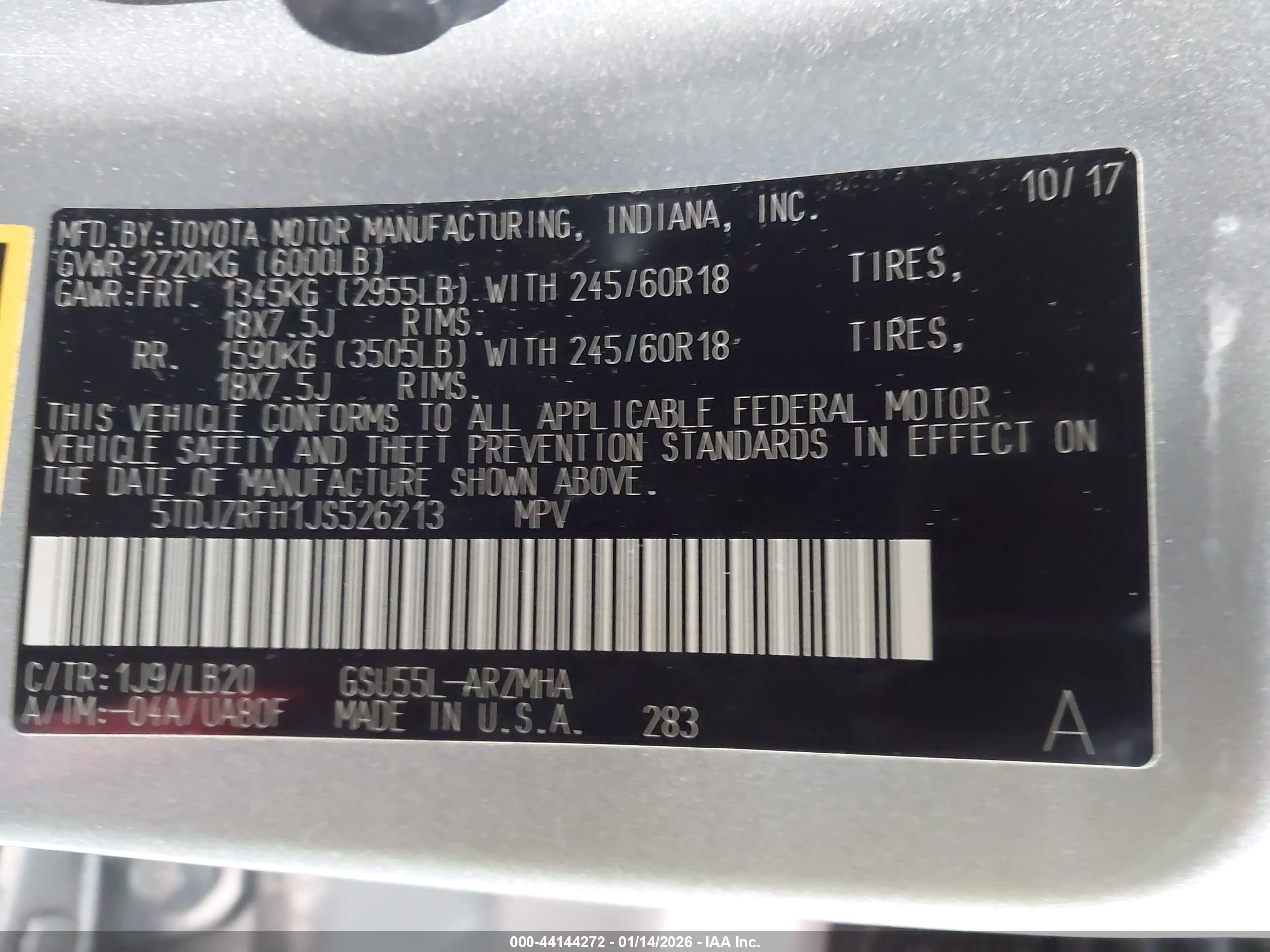 TOYOTA HIGHLANDER image 9