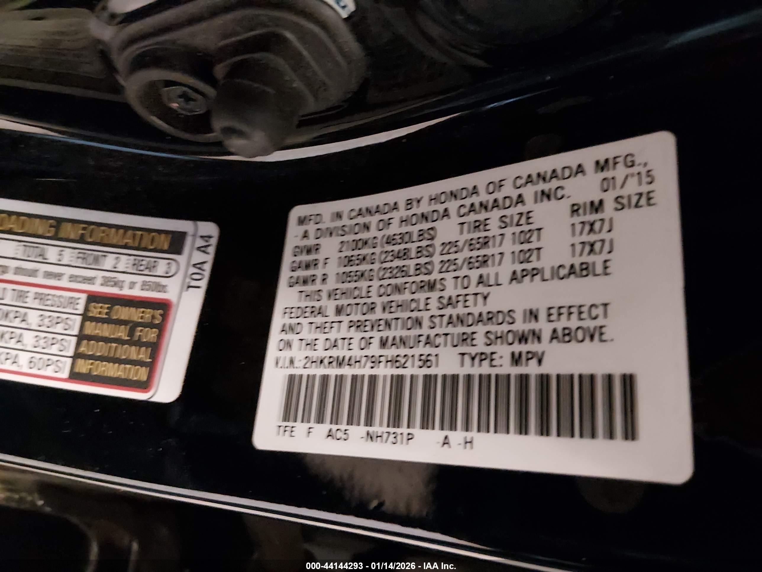 HONDA CR-V image 9