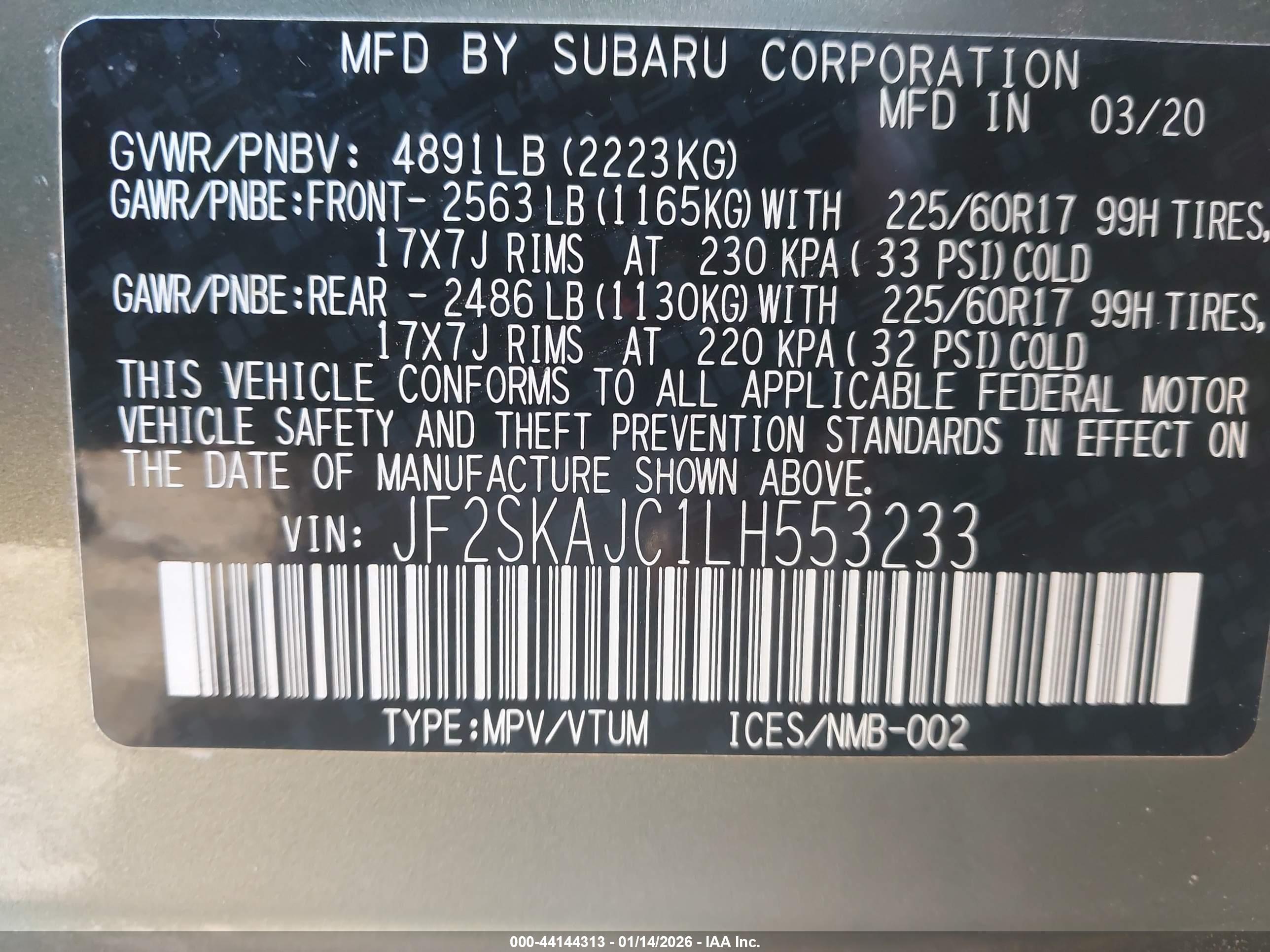 SUBARU FORESTER image 9