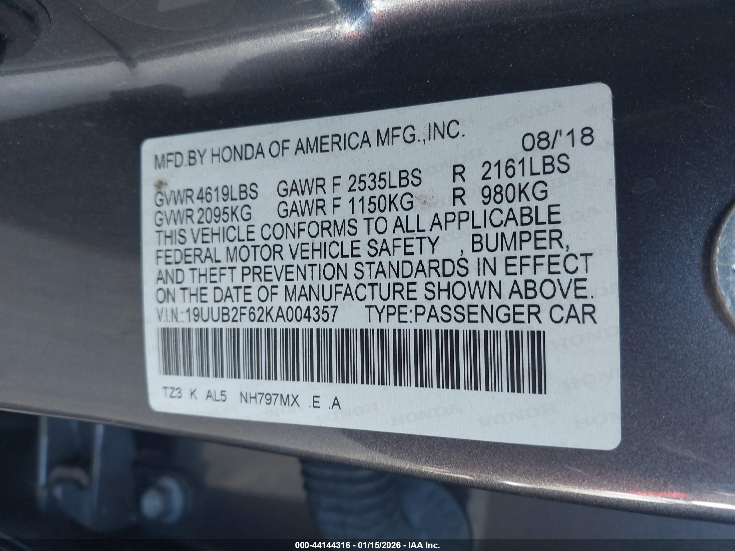 ACURA TLX image 9