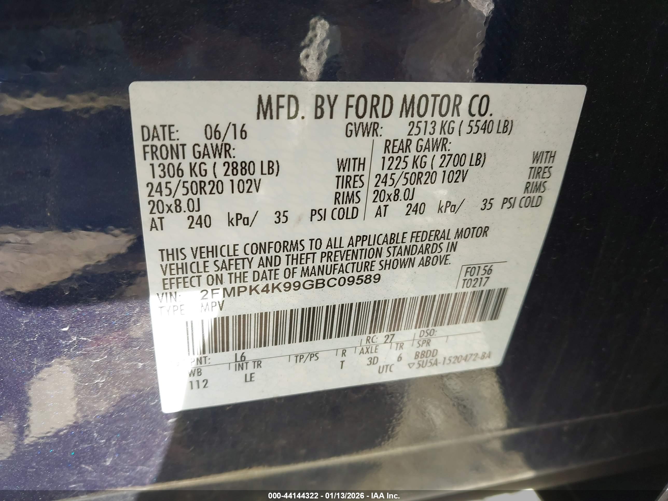 FORD EDGE image 9