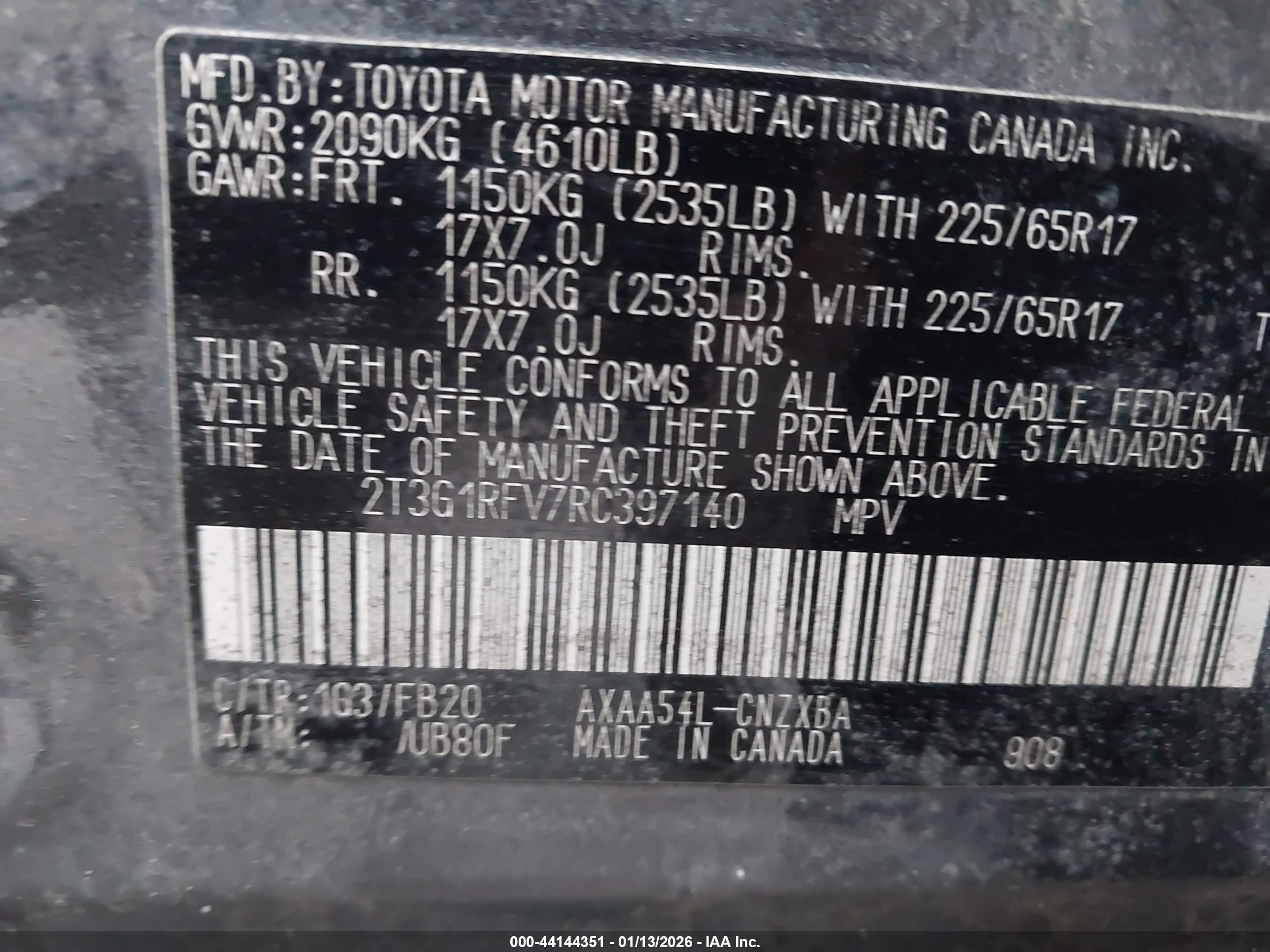 TOYOTA RAV4 image 9