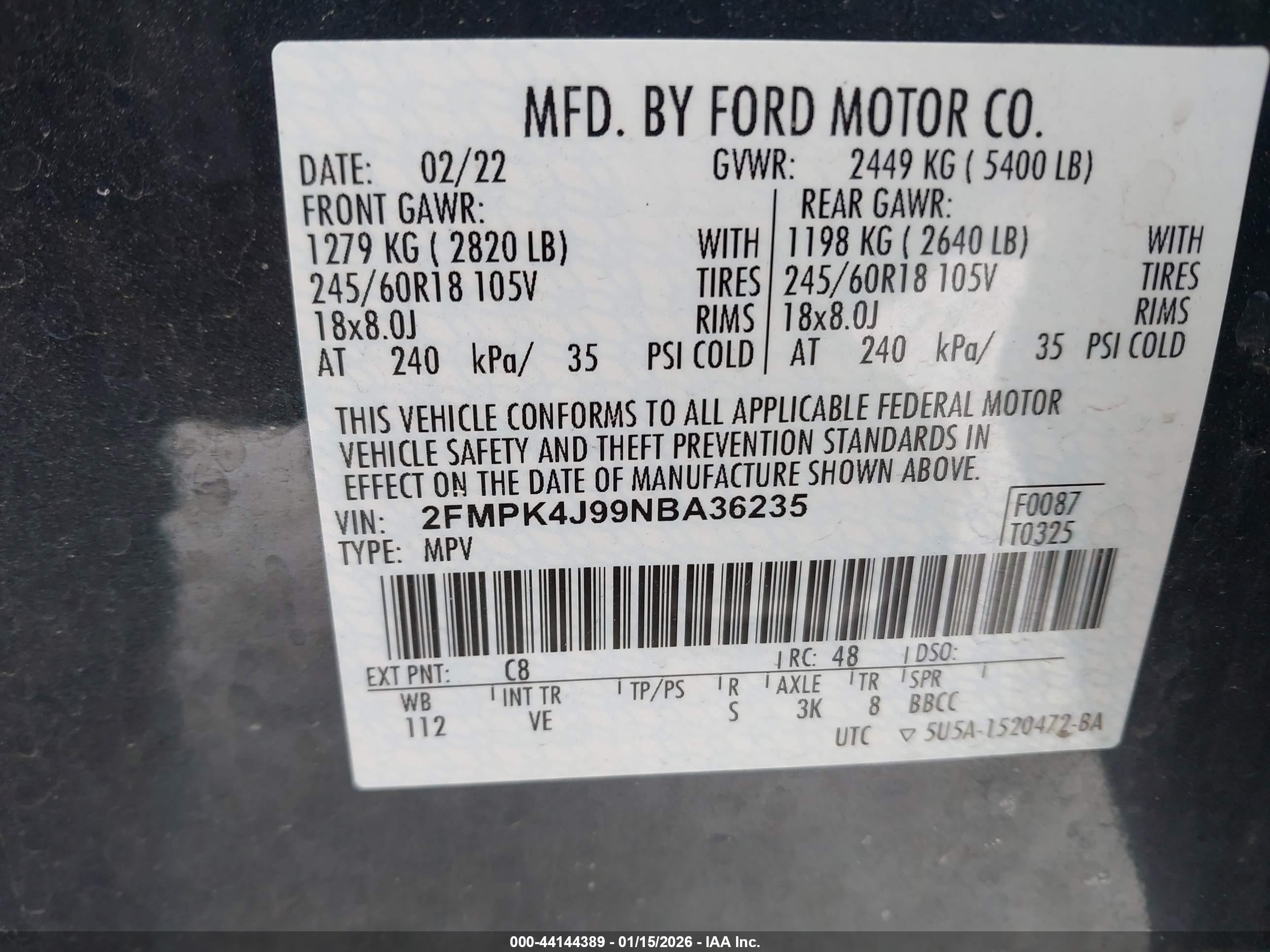 FORD EDGE image 9