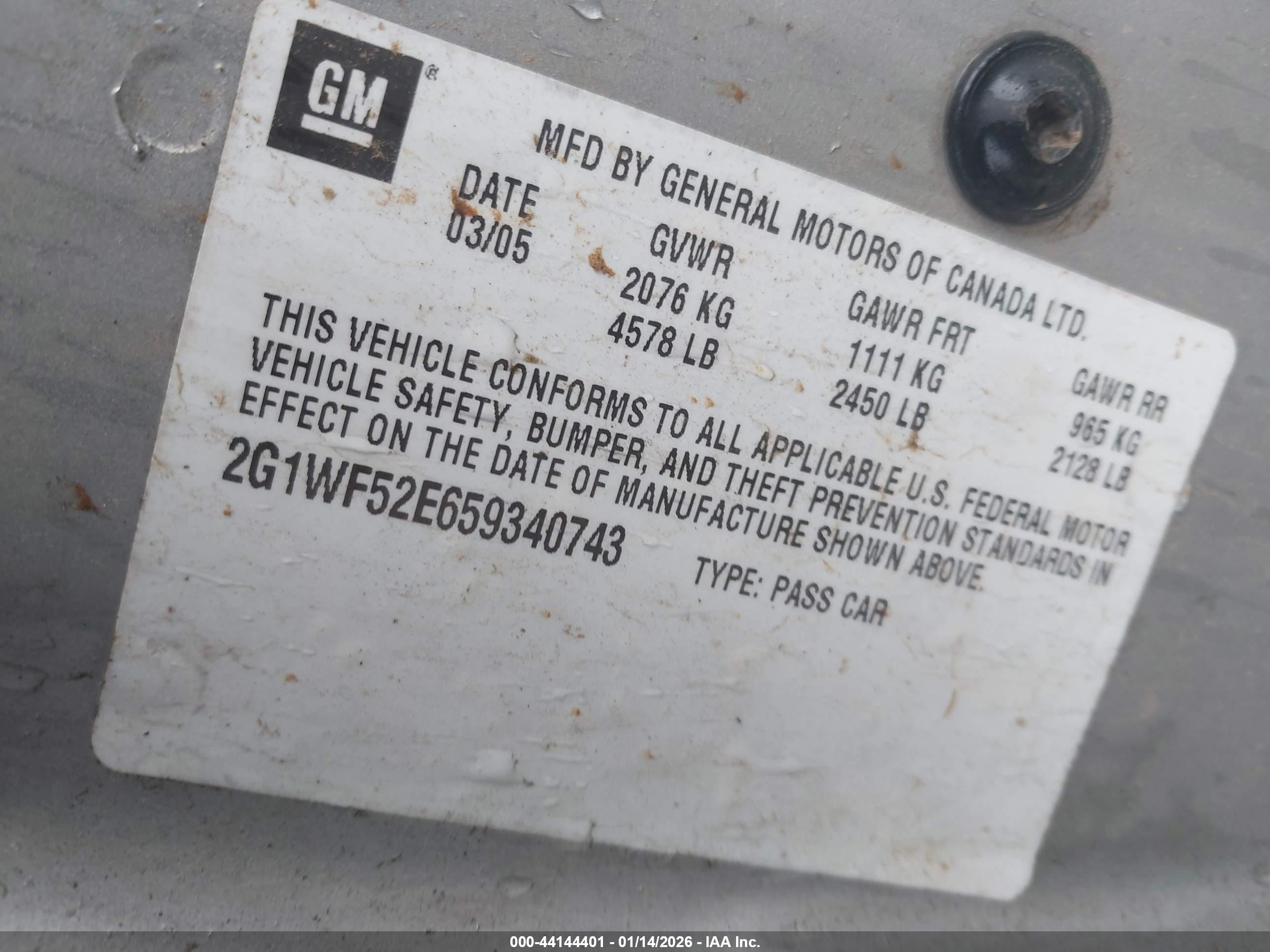 CHEVROLET IMPALA image 9