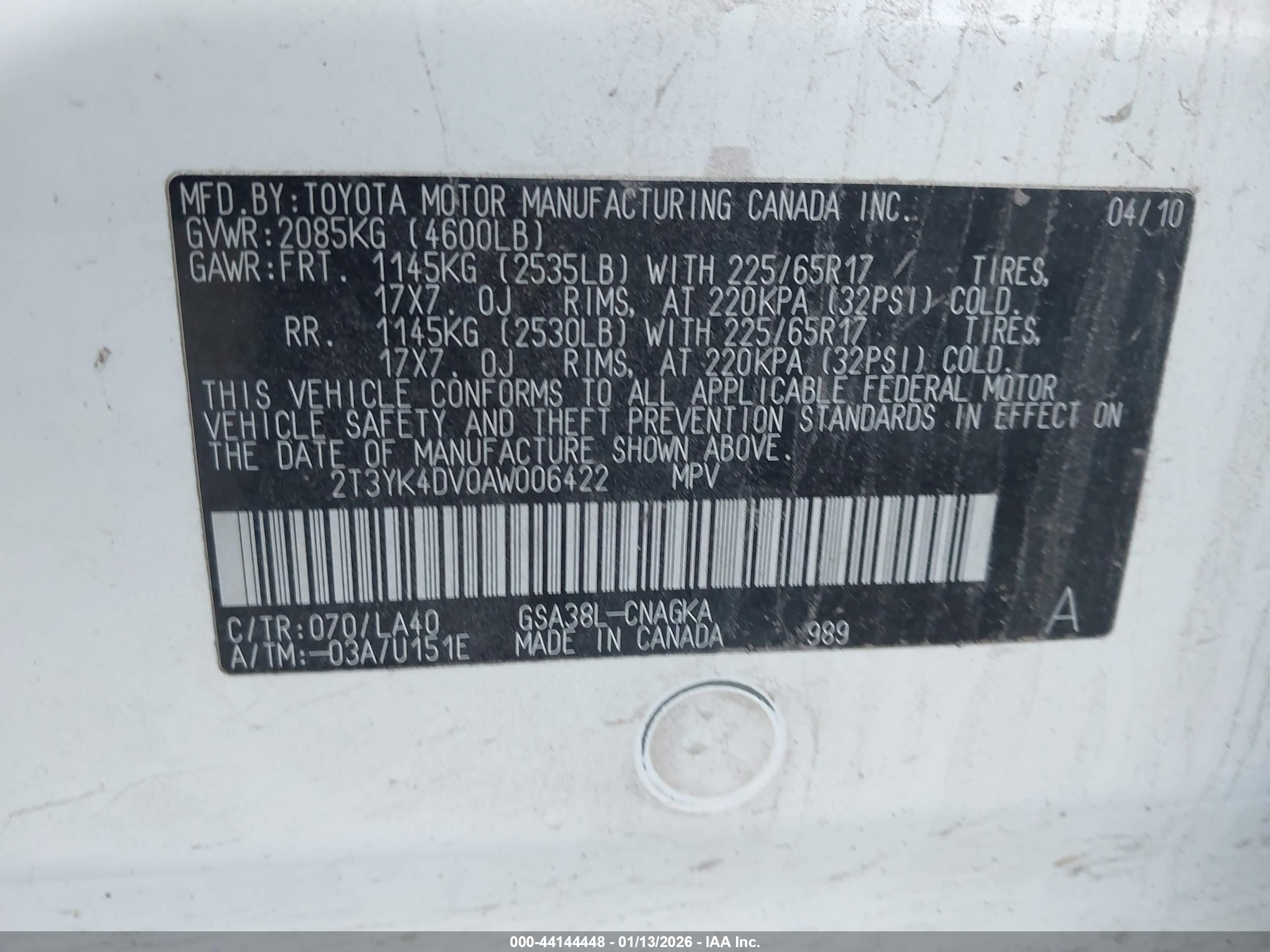 TOYOTA RAV4 image 9