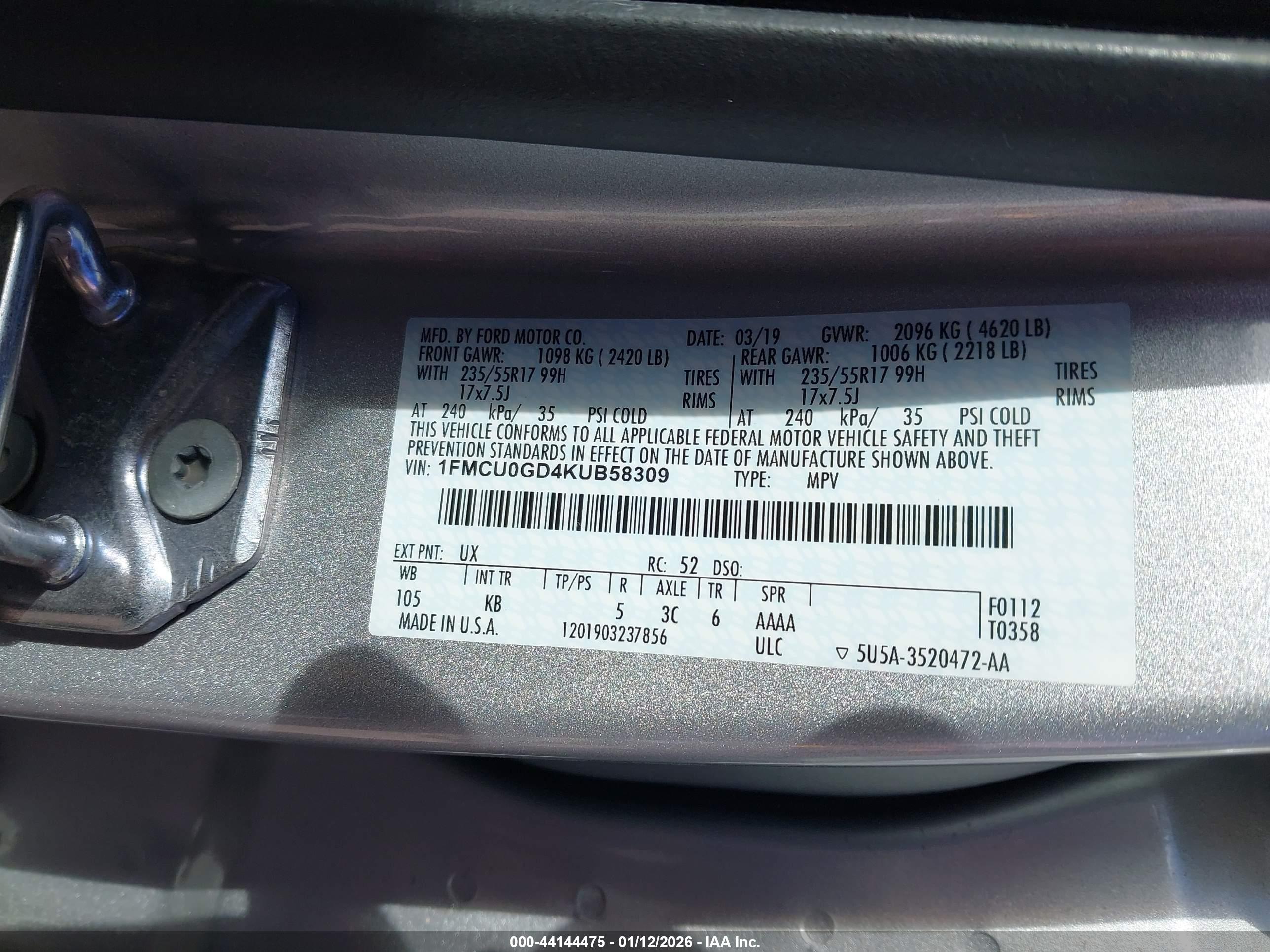 FORD ESCAPE image 9