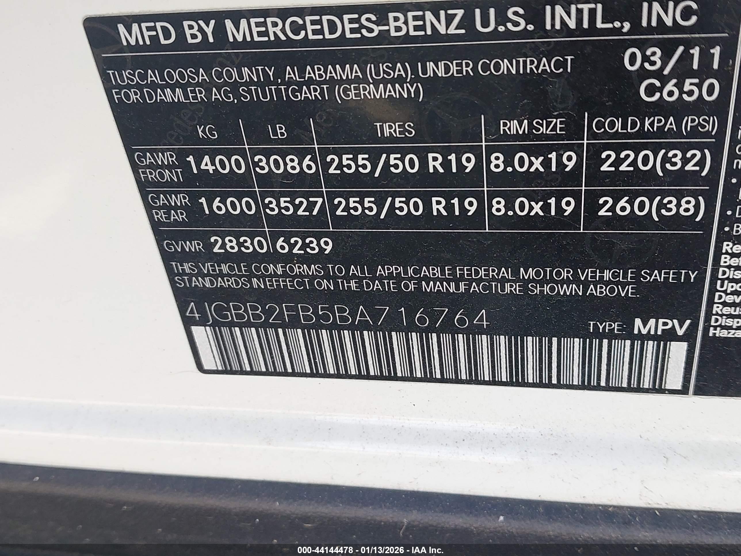 MERCEDES-BENZ ML image 9
