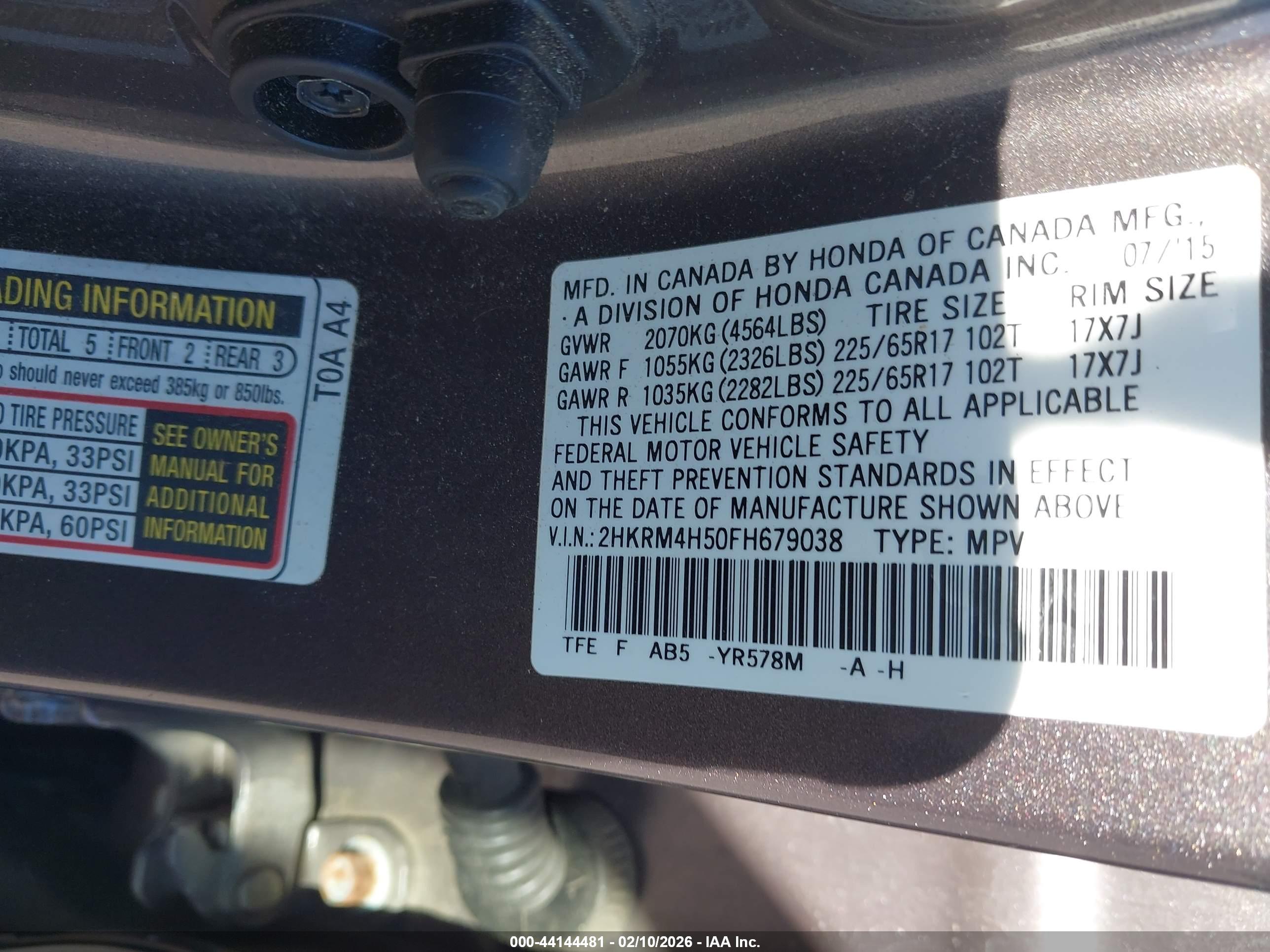 HONDA CR-V image 9