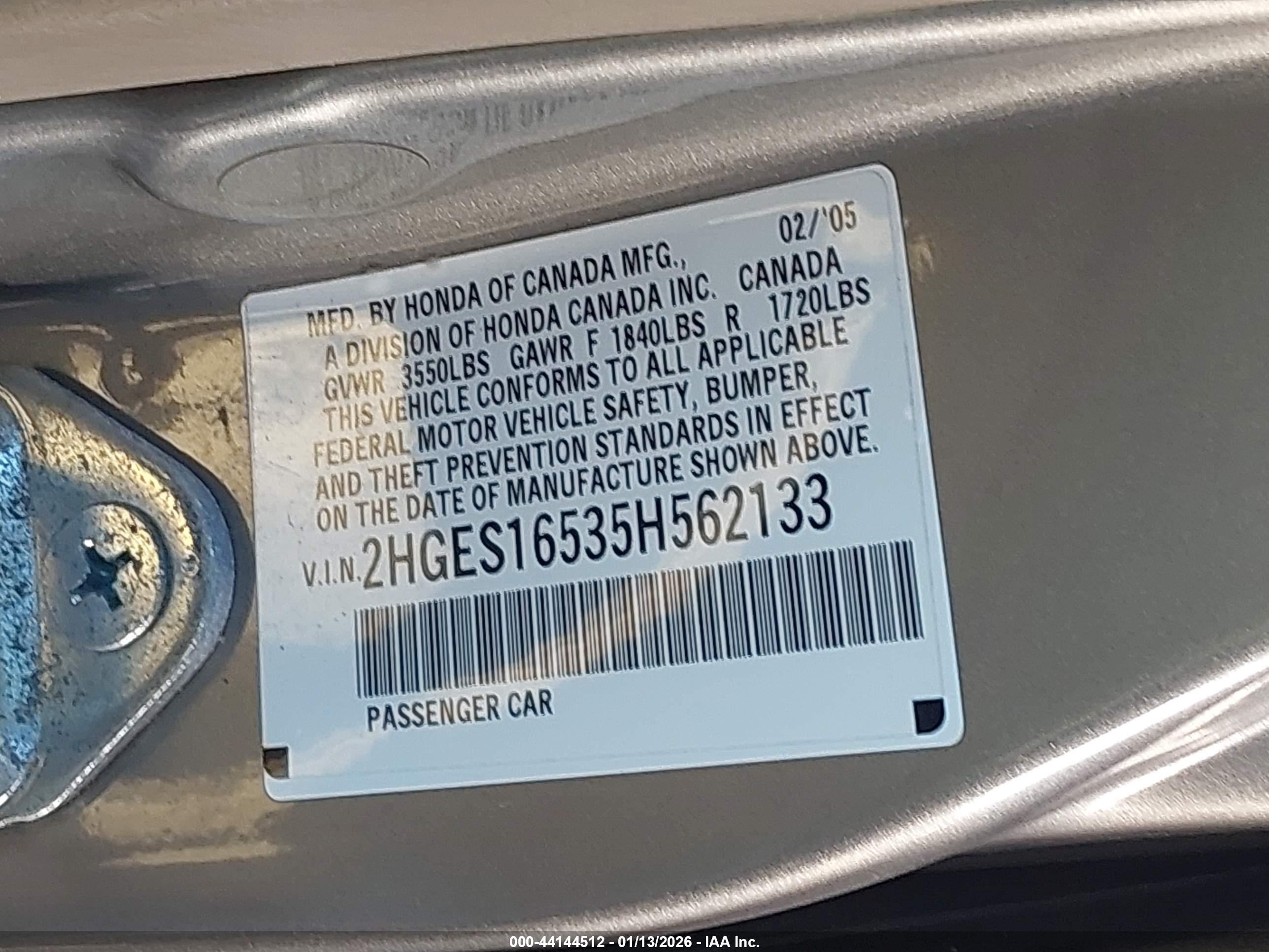 HONDA CIVIC image 9
