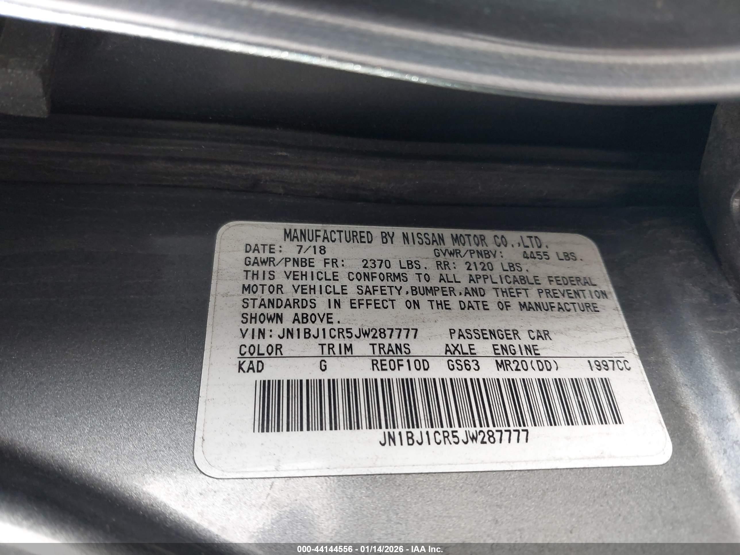 NISSAN ROGUE image 9