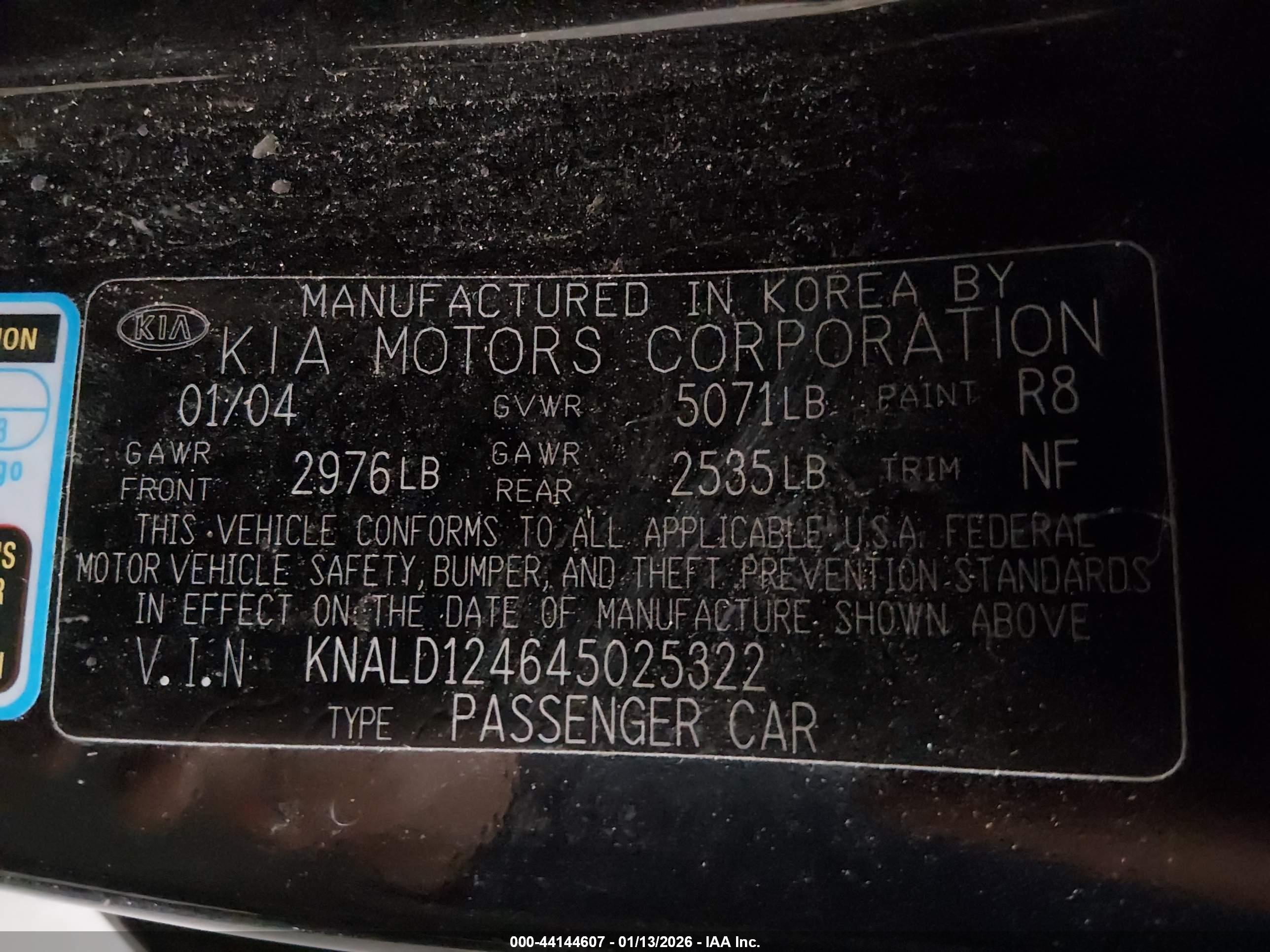 KIA AMANTI image 9