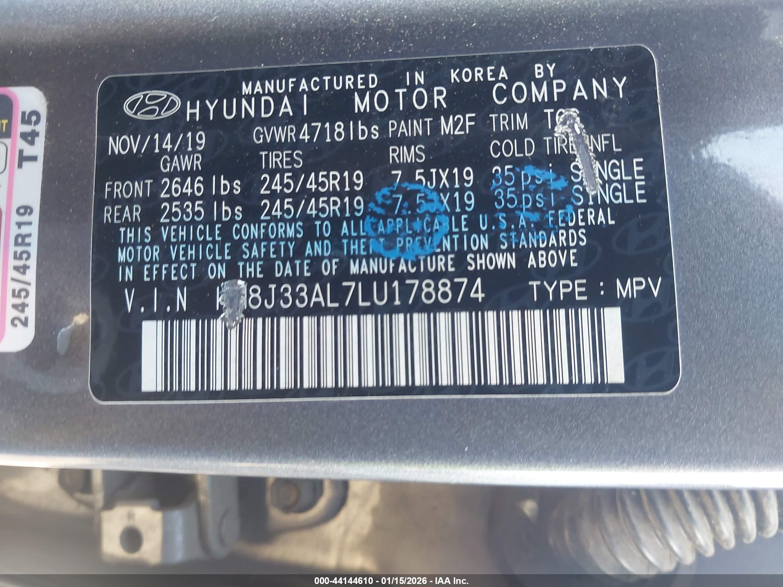 HYUNDAI TUCSON image 9