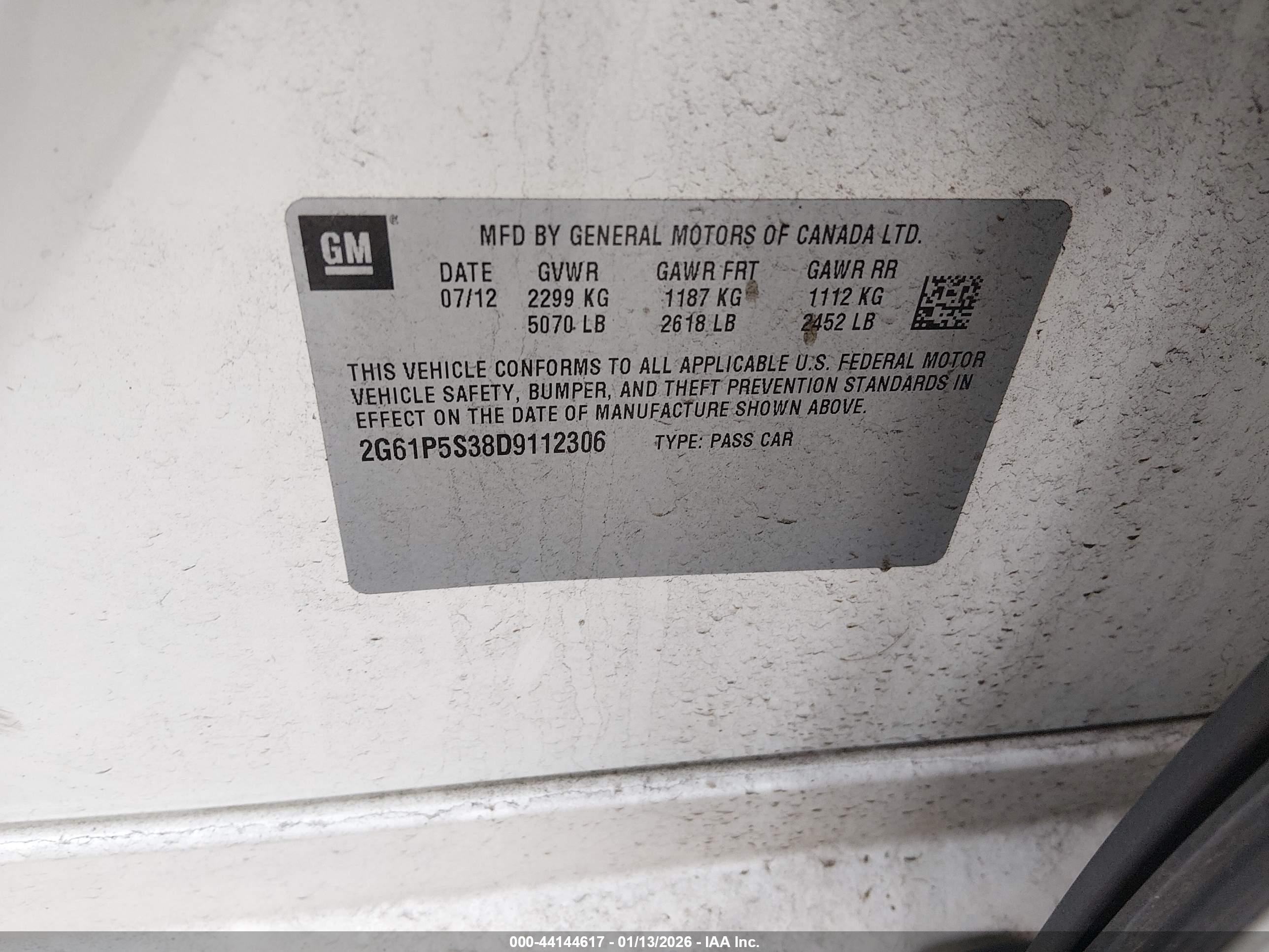 CADILLAC XTS image 9