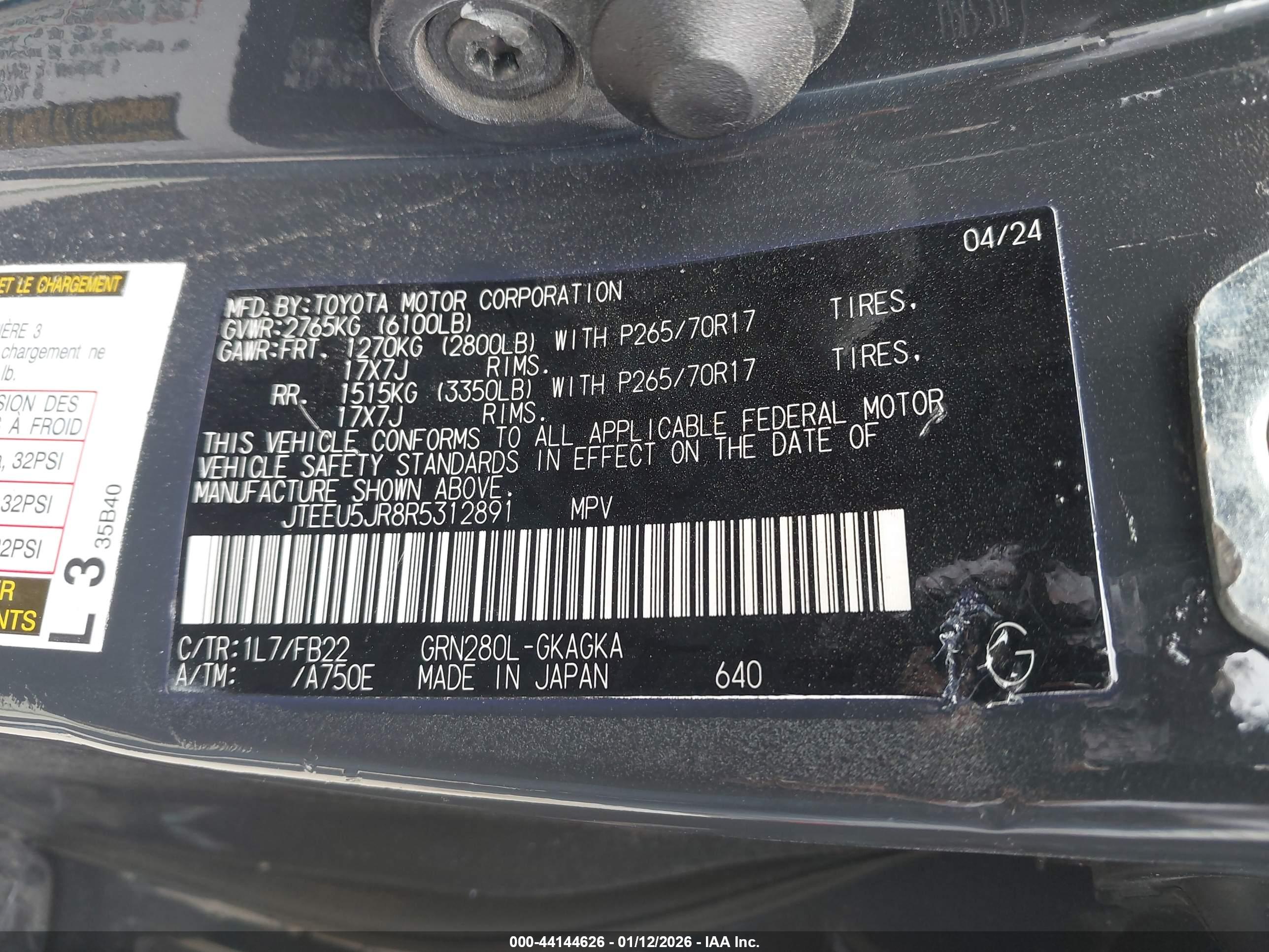 TOYOTA 4RUNNER image 9