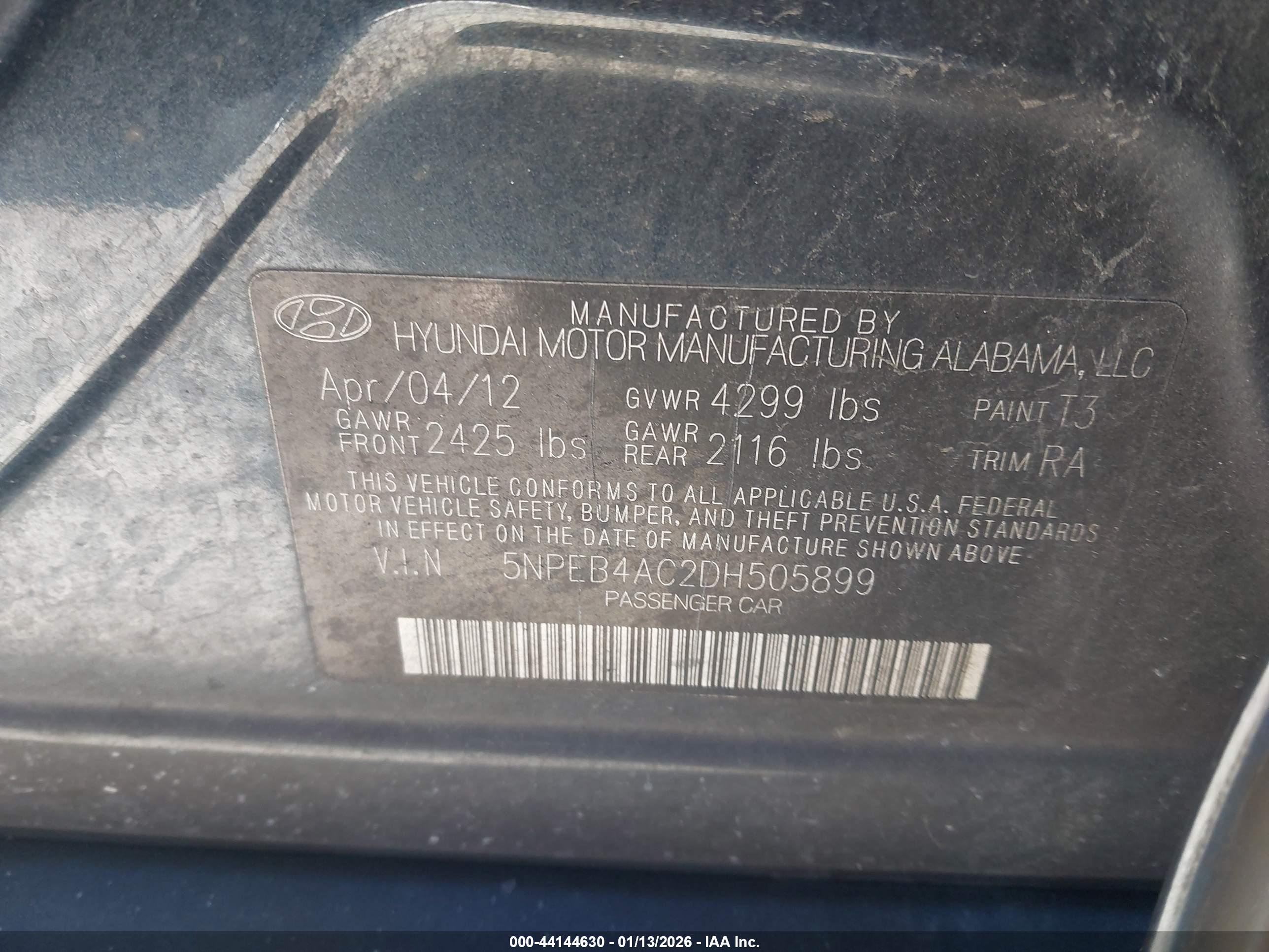 HYUNDAI SONATA image 9