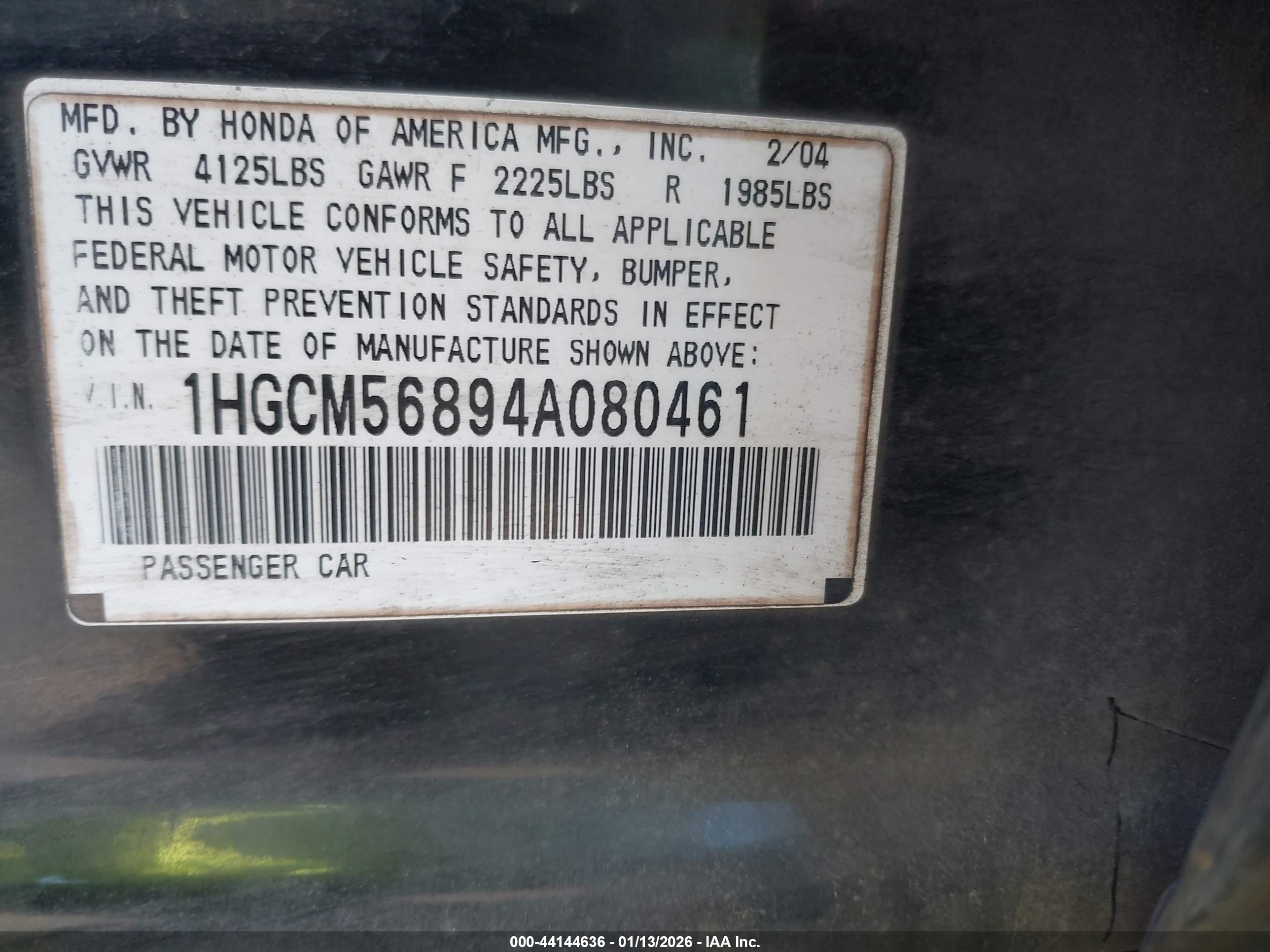 HONDA ACCORD image 9