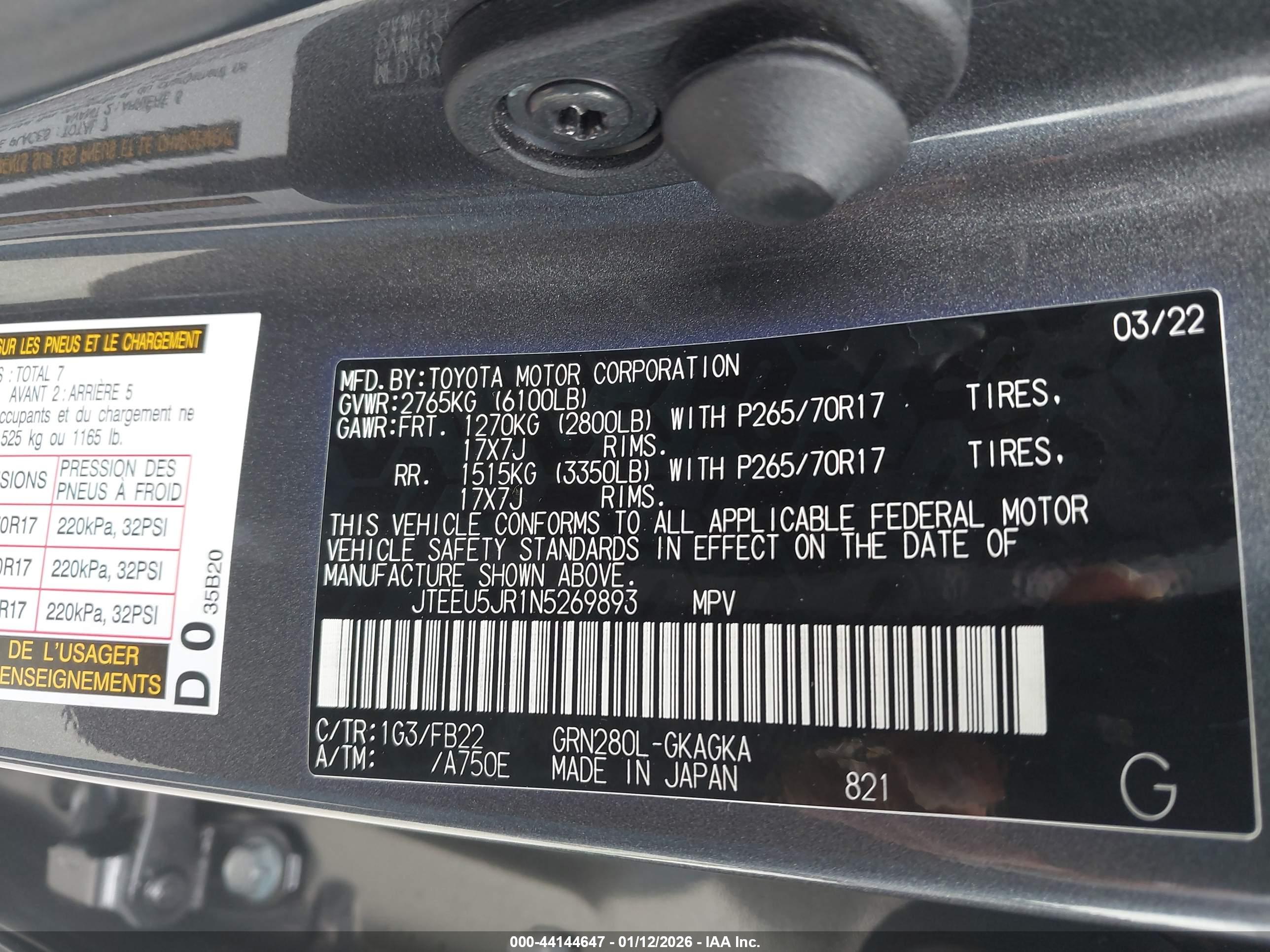 TOYOTA 4RUNNER image 9