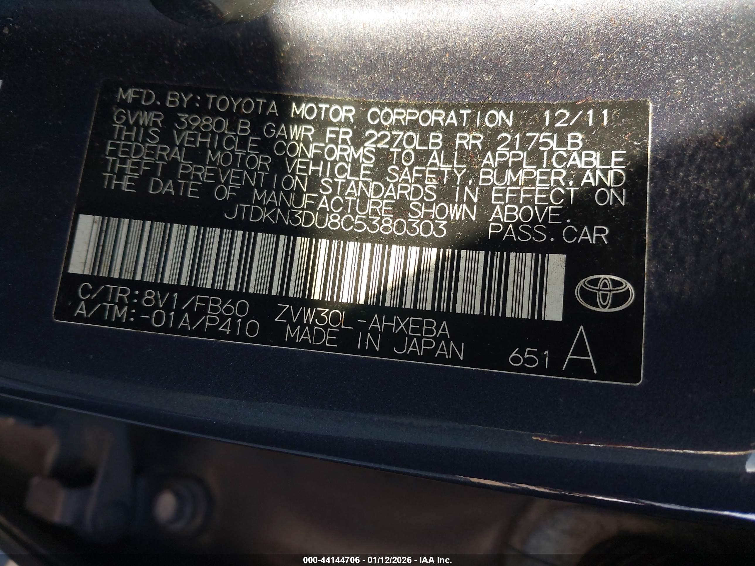 TOYOTA PRIUS image 9
