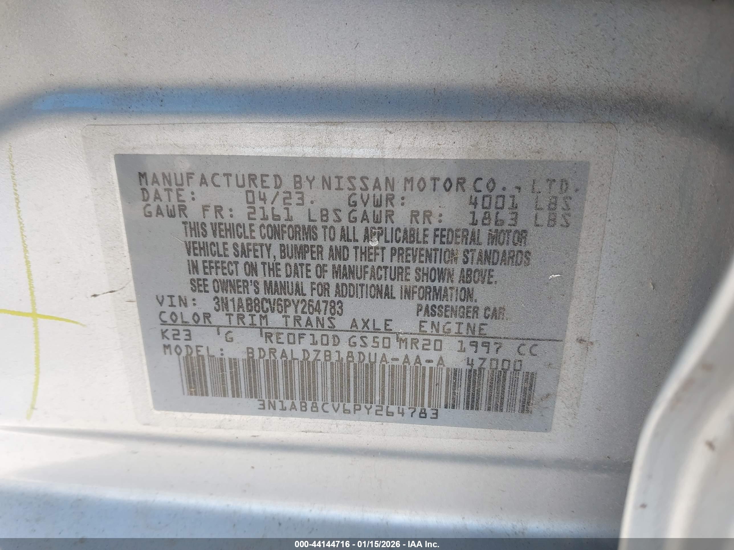 NISSAN SENTRA image 9