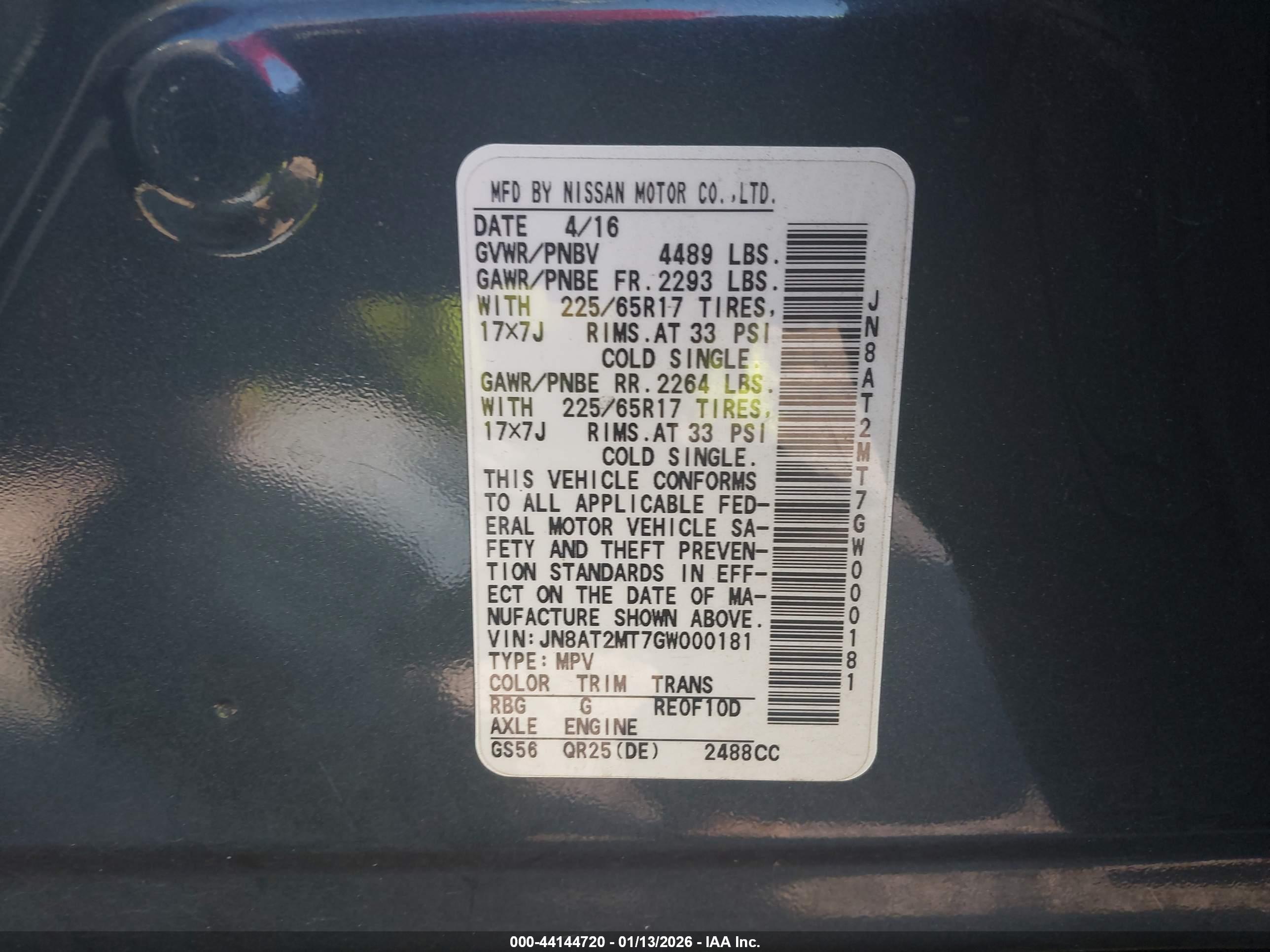 NISSAN ROGUE image 9