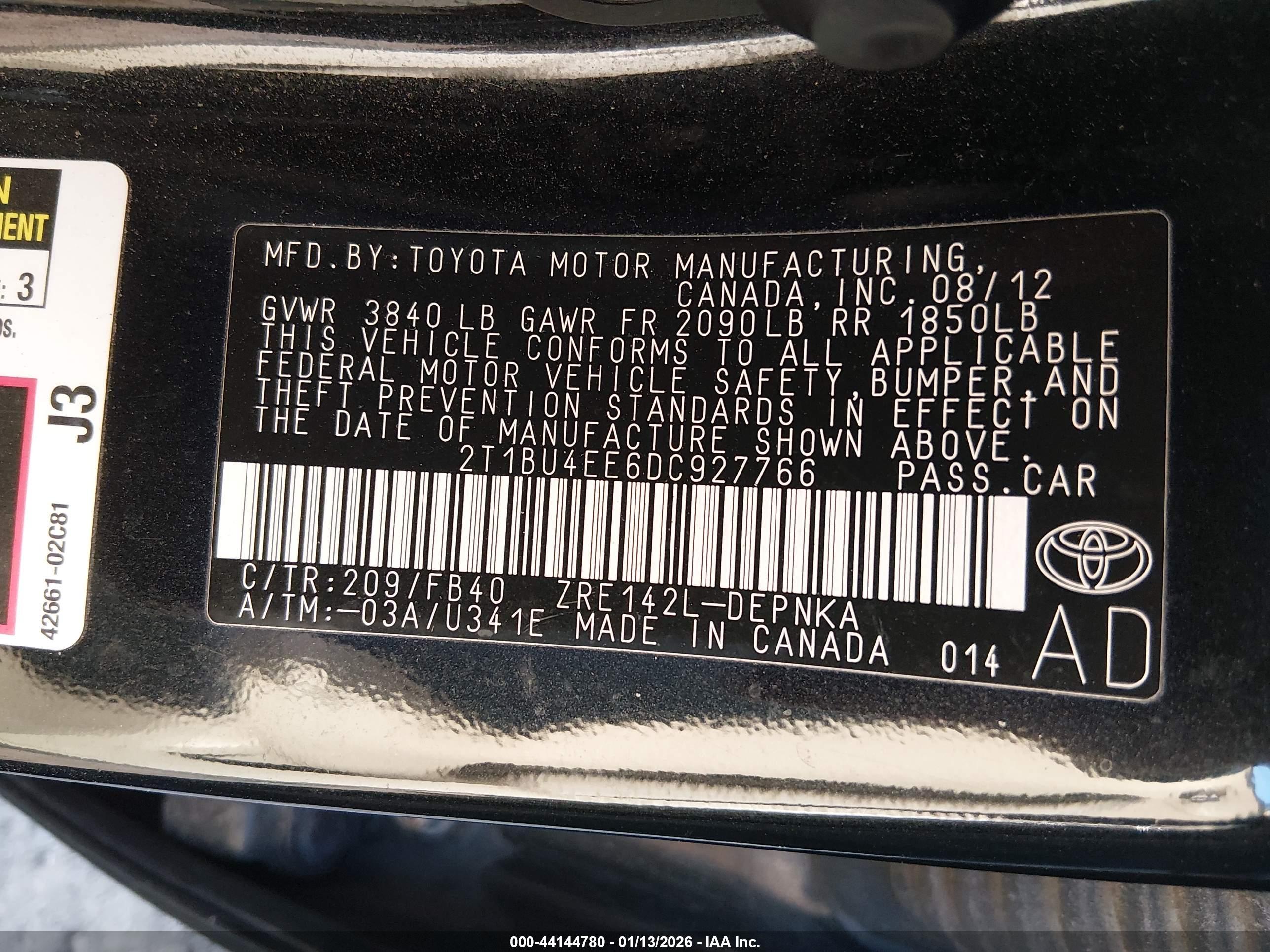 TOYOTA COROLLA image 9
