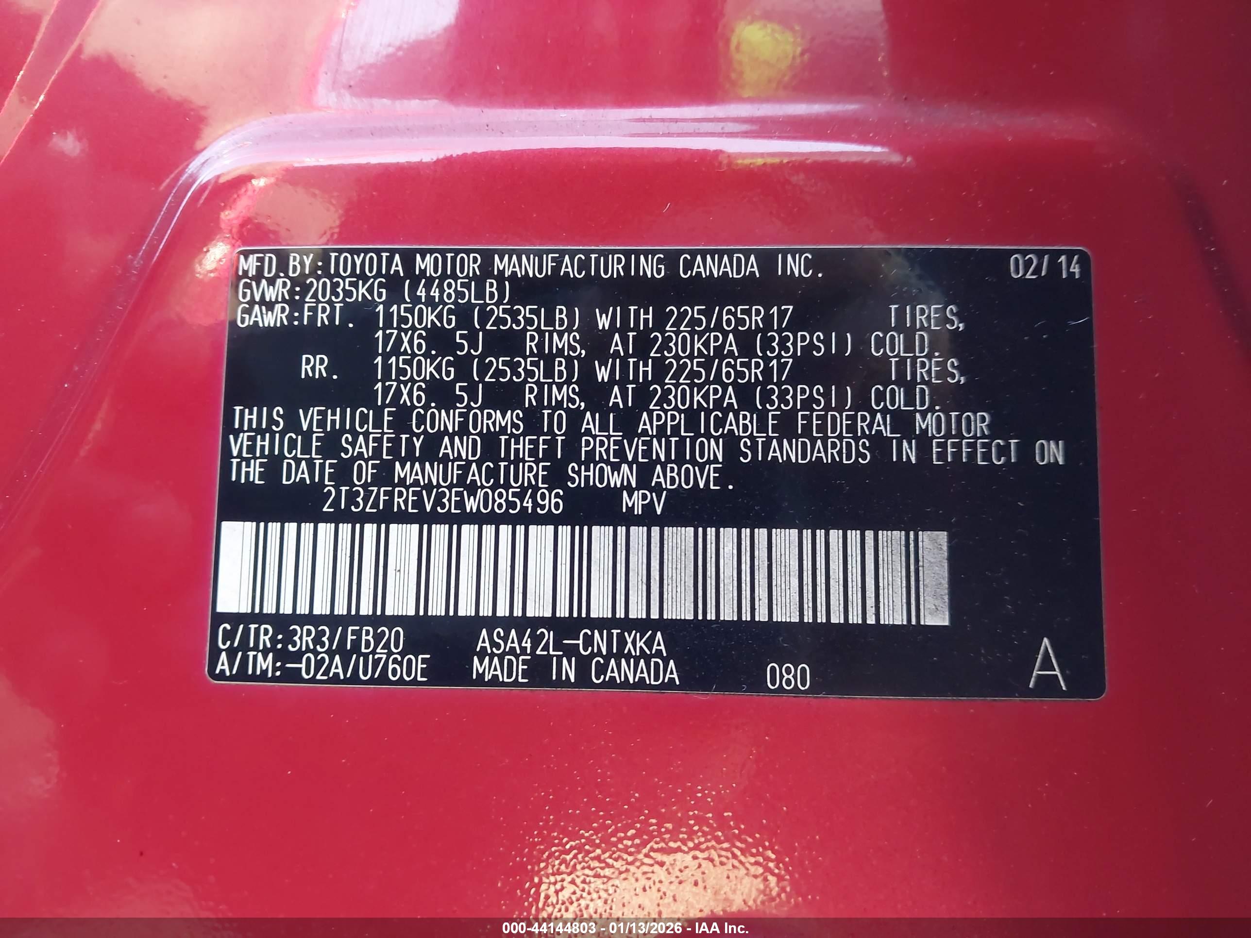 TOYOTA RAV4 image 9