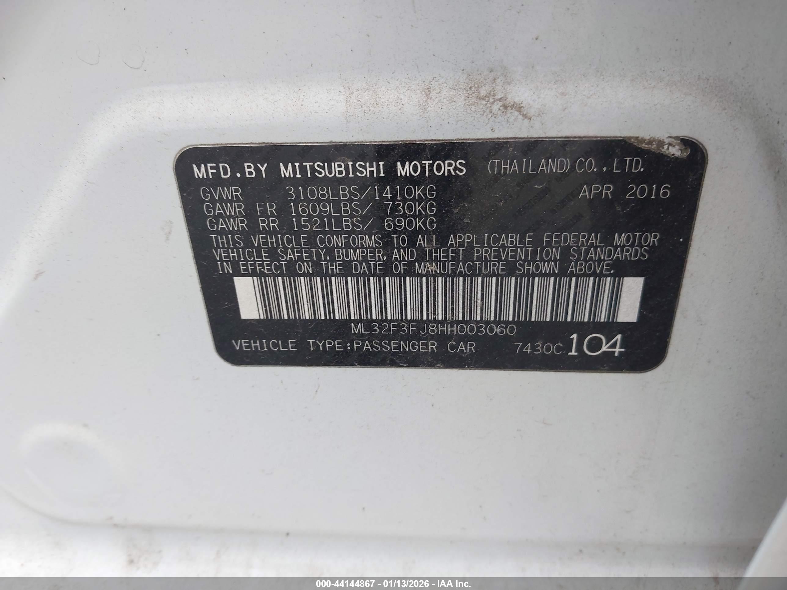 MITSUBISHI MIRAGE image 9