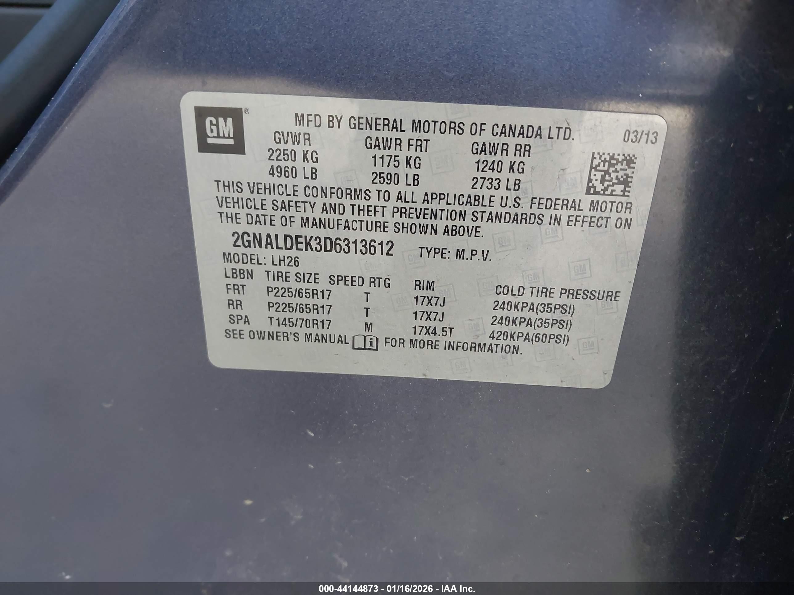 CHEVROLET EQUINOX image 9