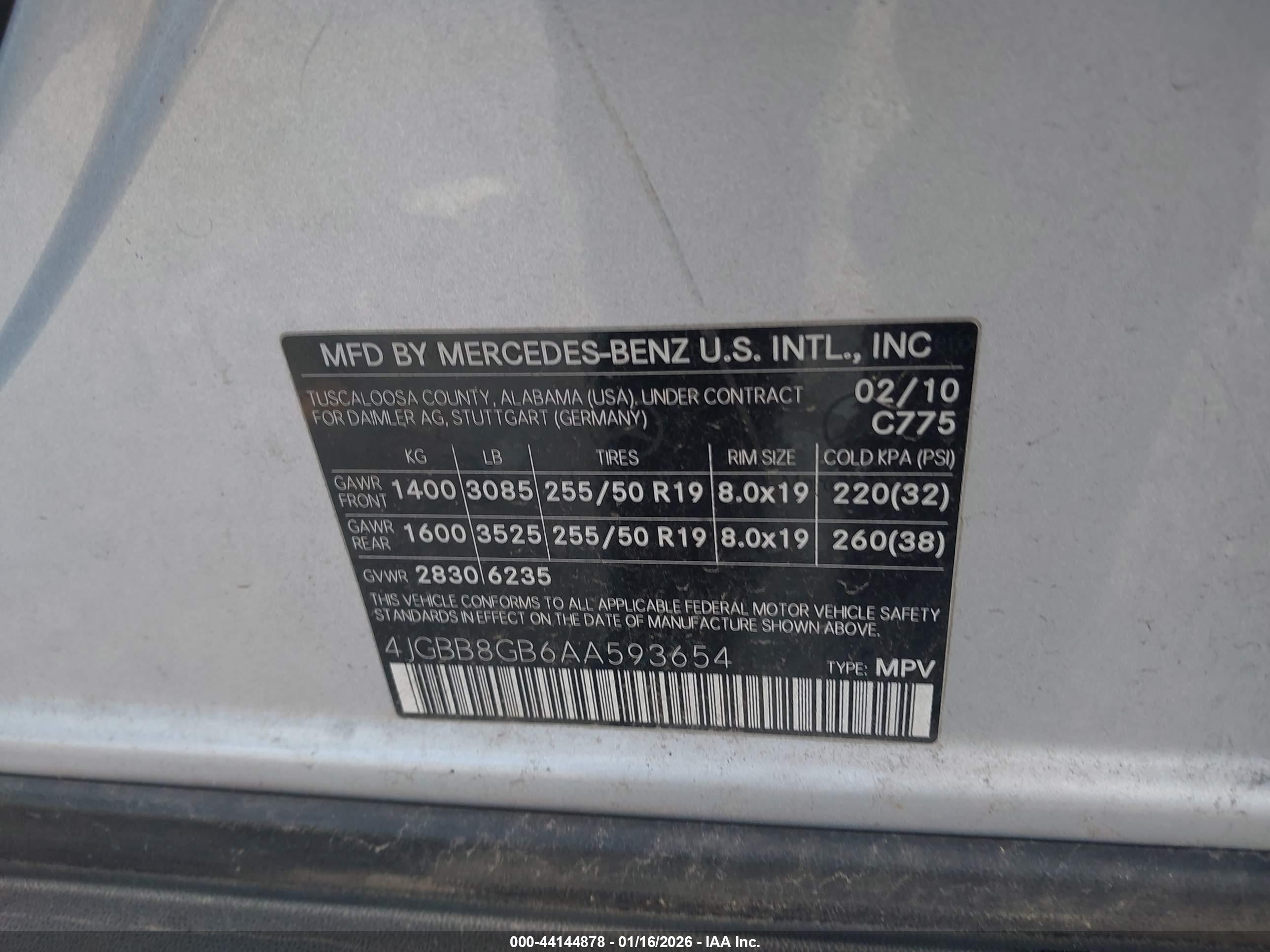 MERCEDES-BENZ ML image 9
