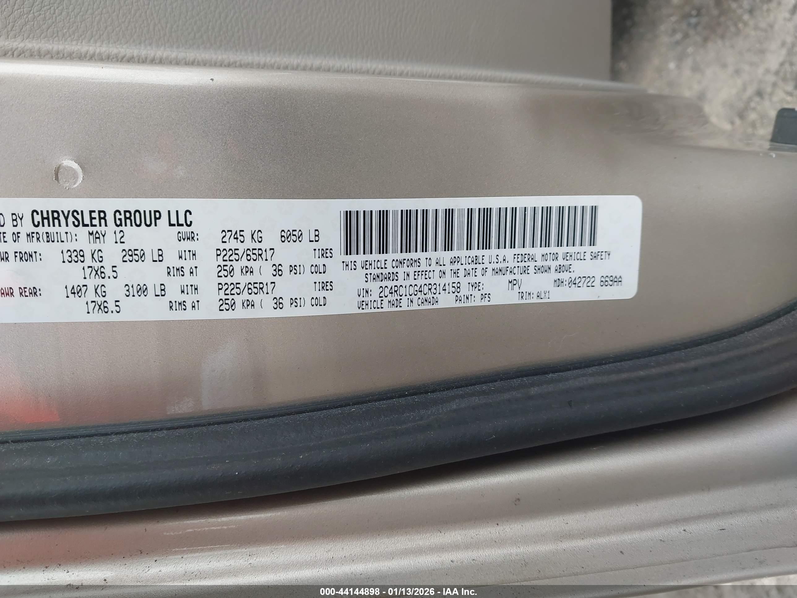 CHRYSLER TOWN image 9