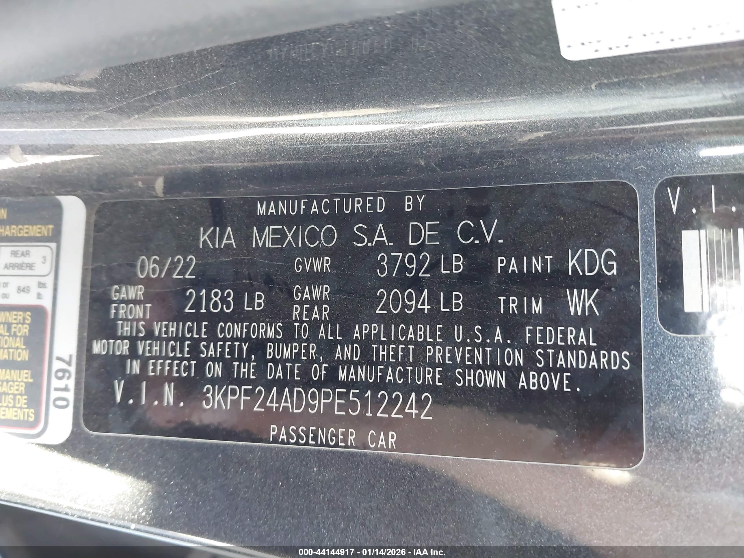 KIA FORTE image 9