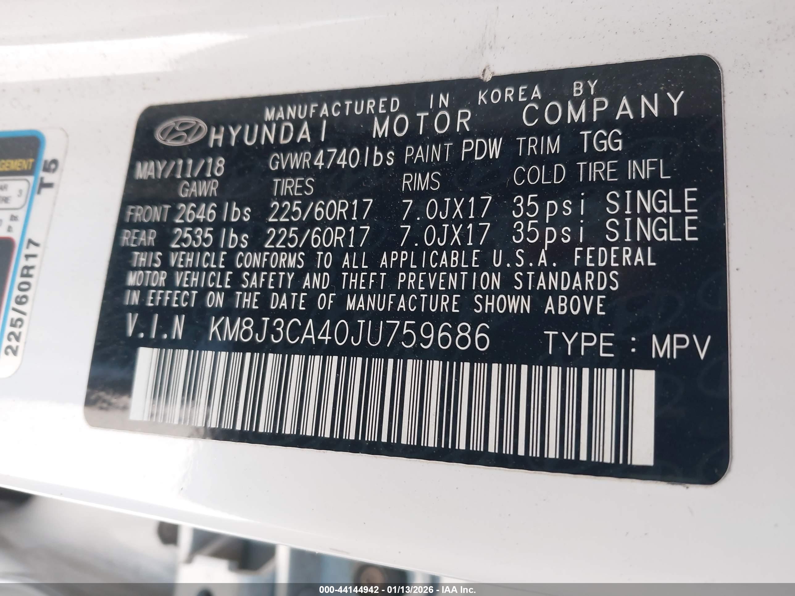 HYUNDAI TUCSON image 9