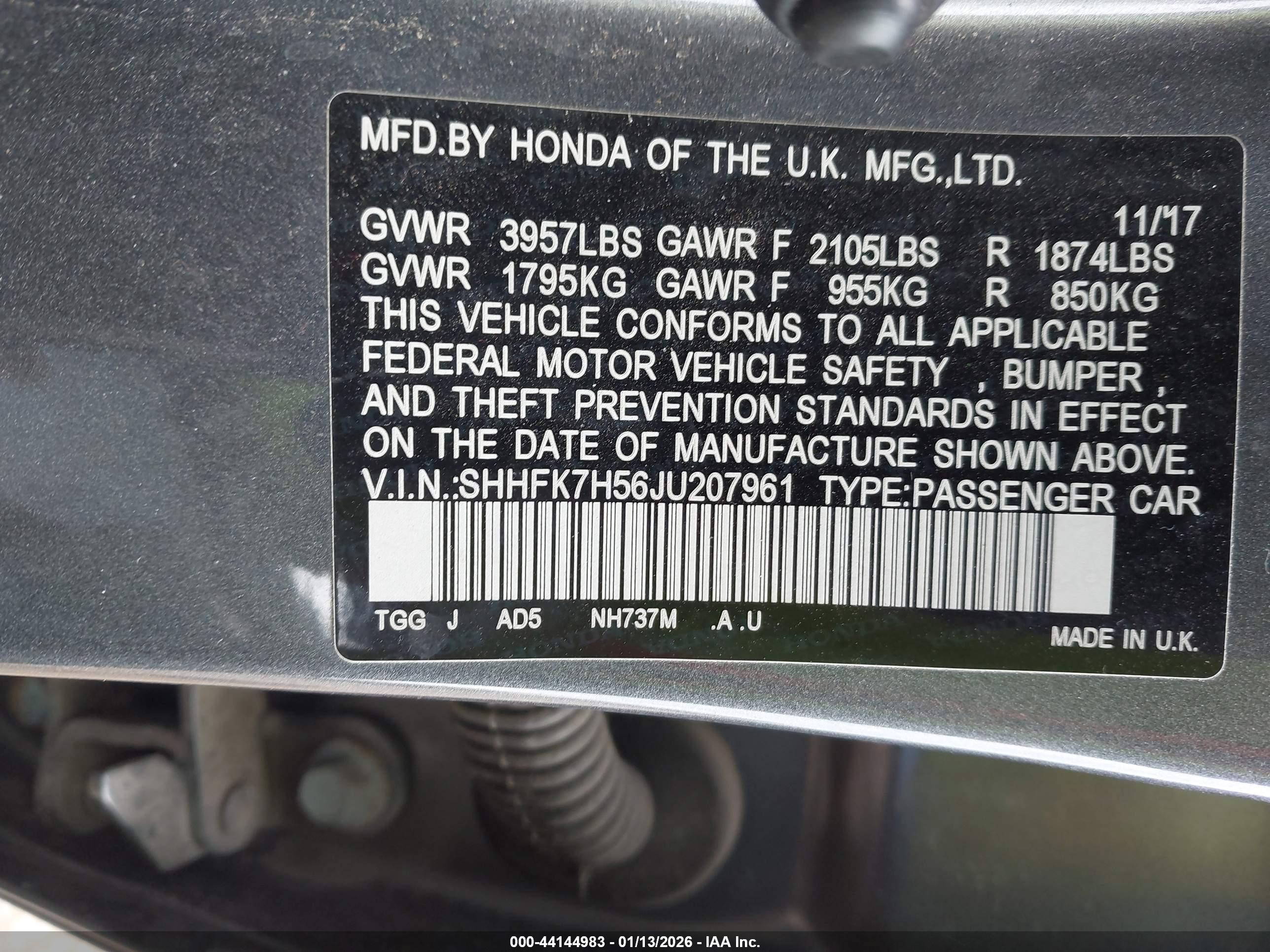 HONDA CIVIC image 9